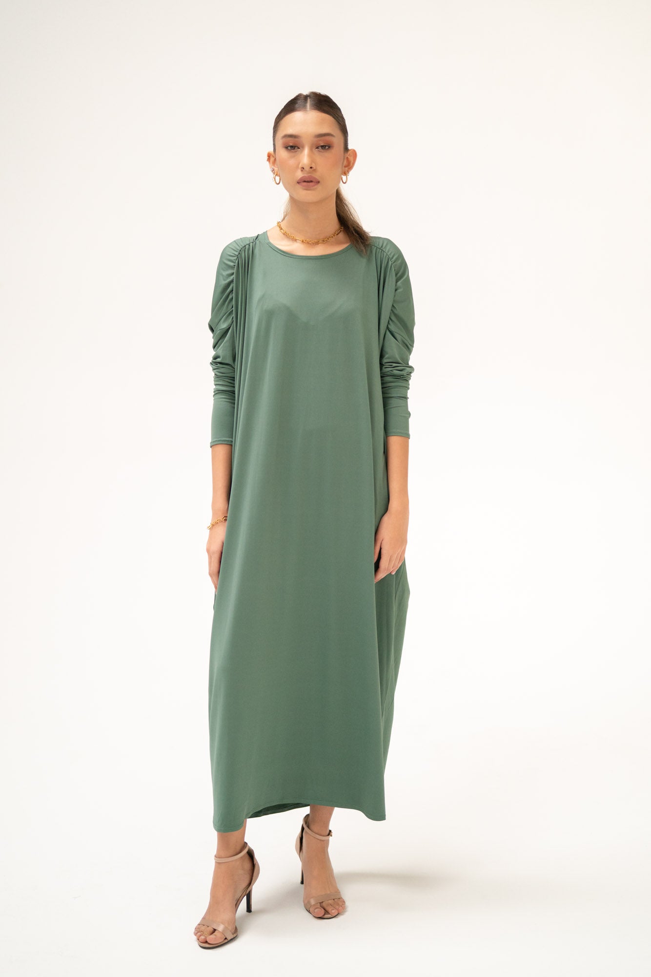 Luna Dress in Sage