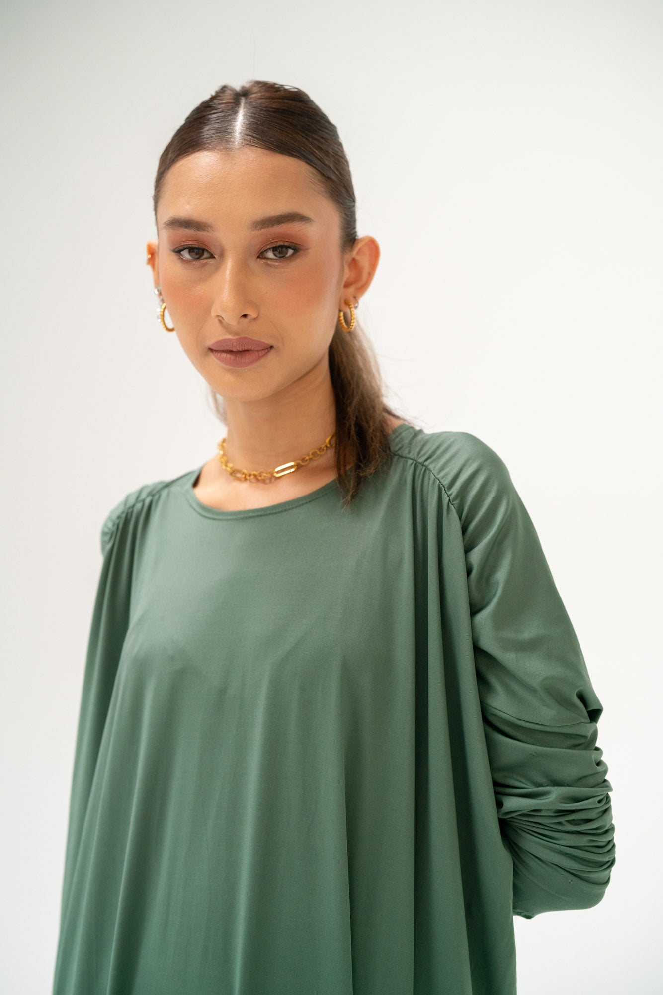 Luna Dress in Sage