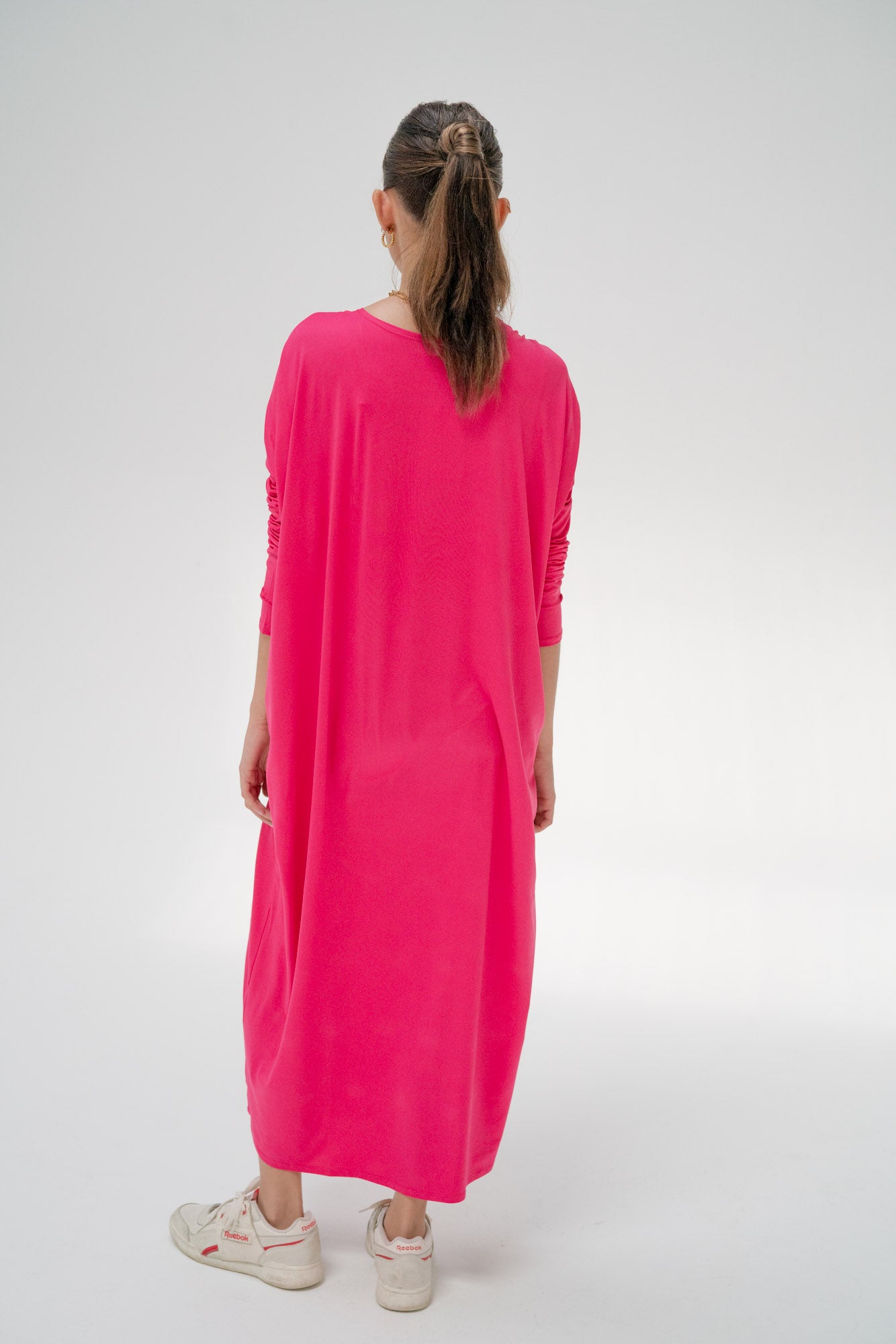 Luna Dress in Fuschia