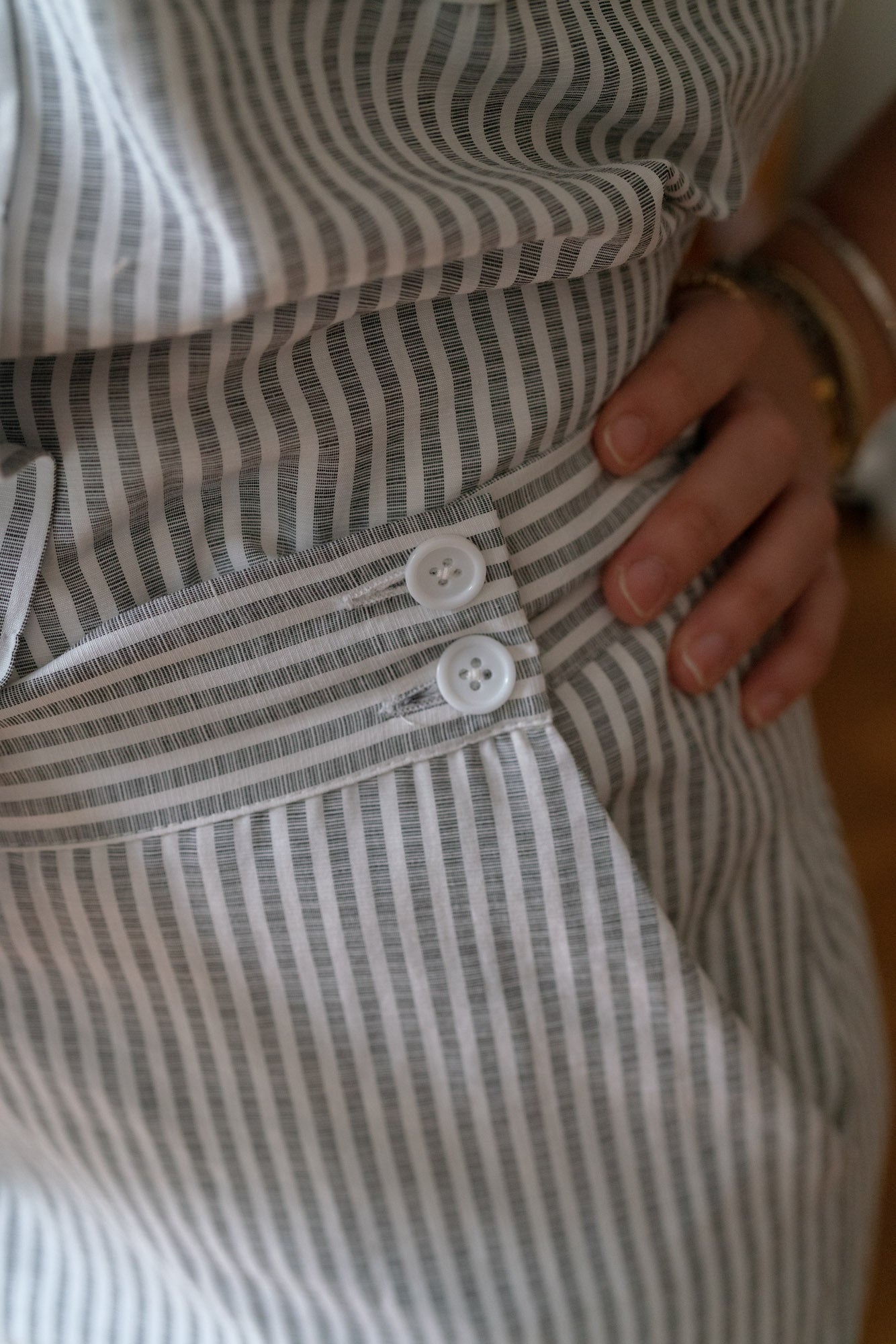 Jane Grey Stripe Co Ords Set (Size S/M)