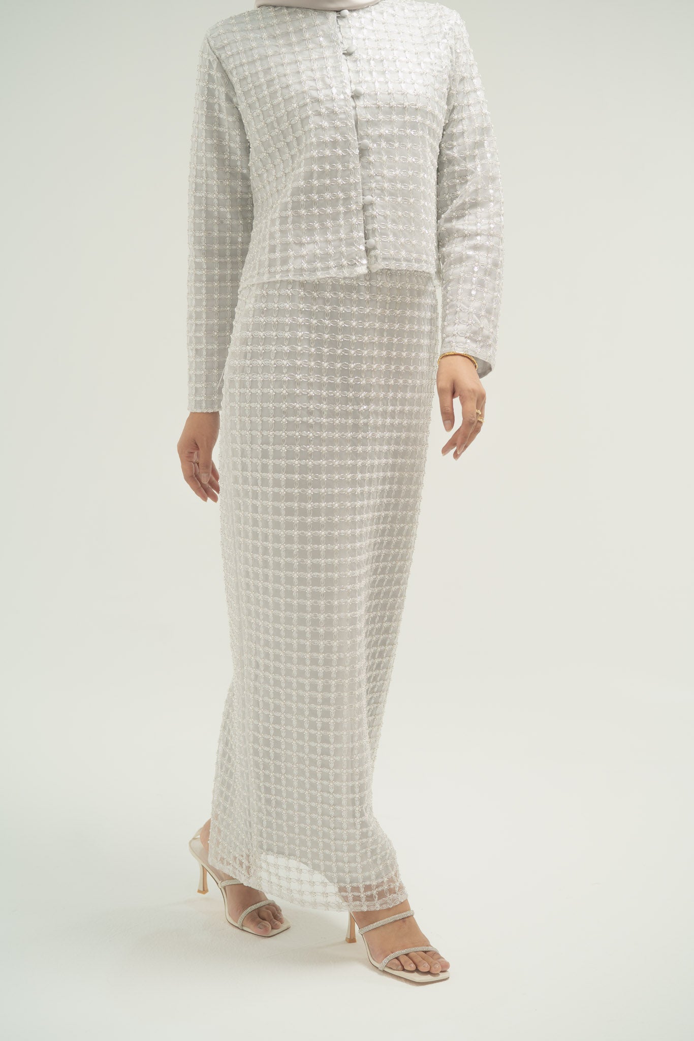 Rani Skirt in Silver