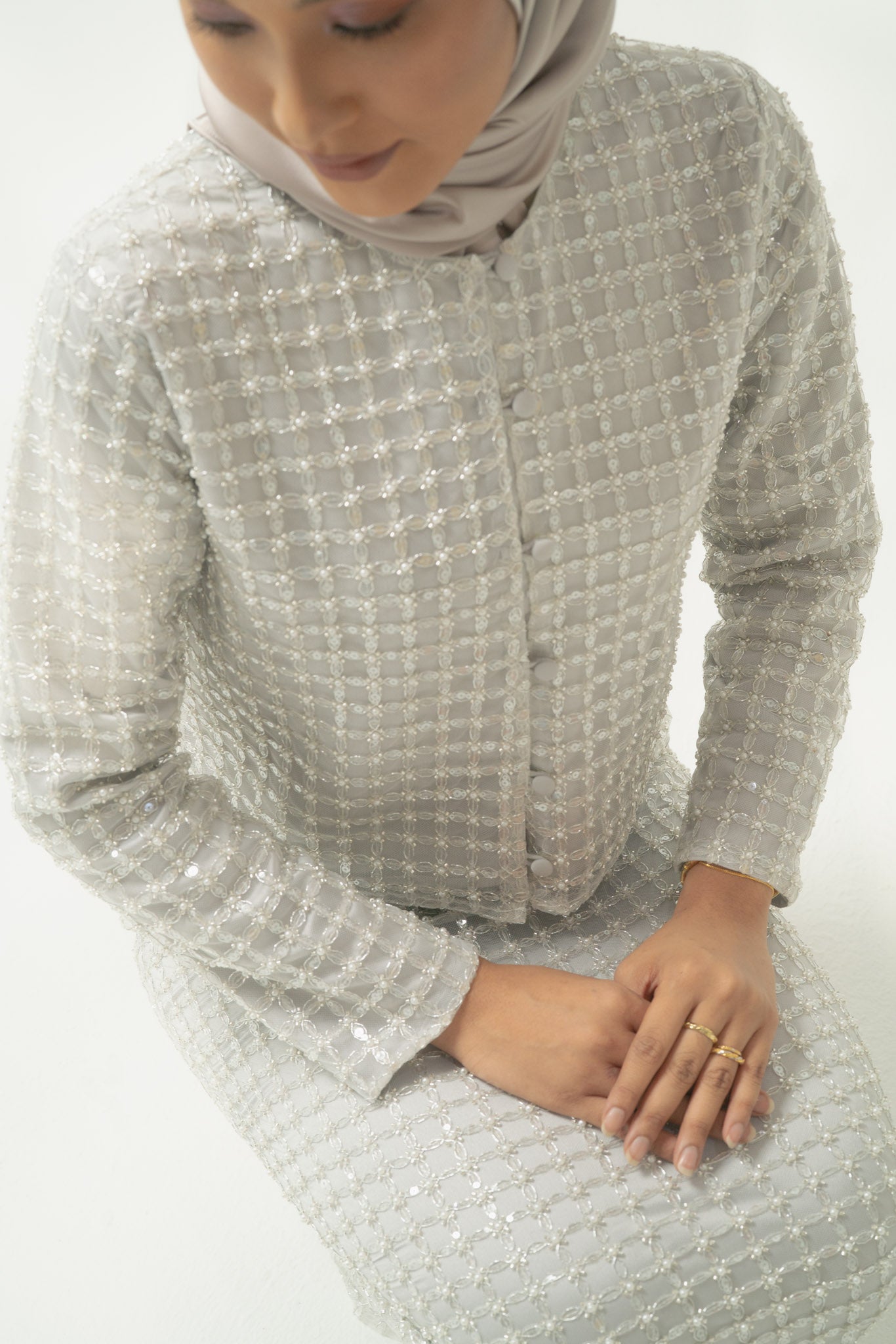 Rani Top in Silver