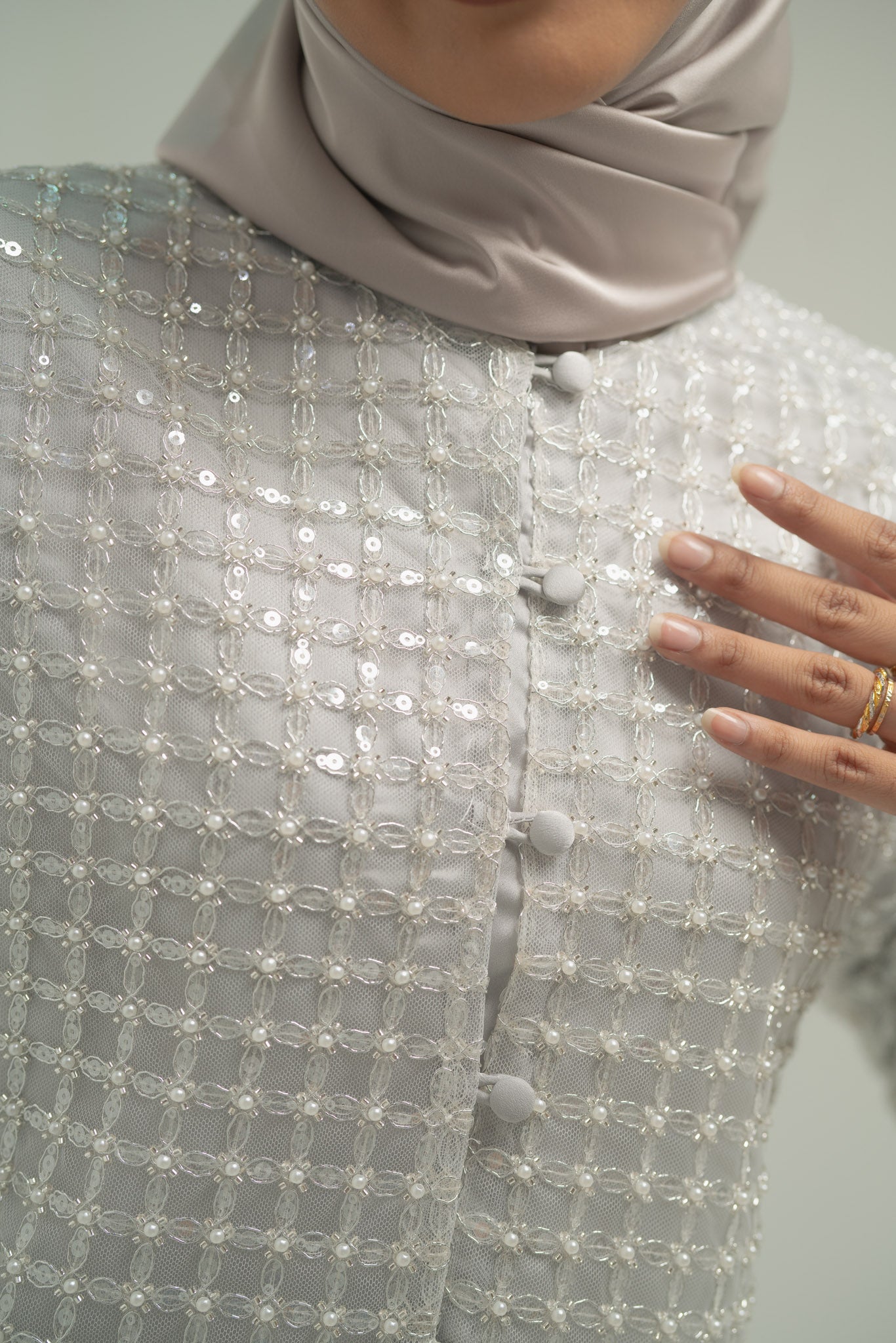 Rani Top in Silver