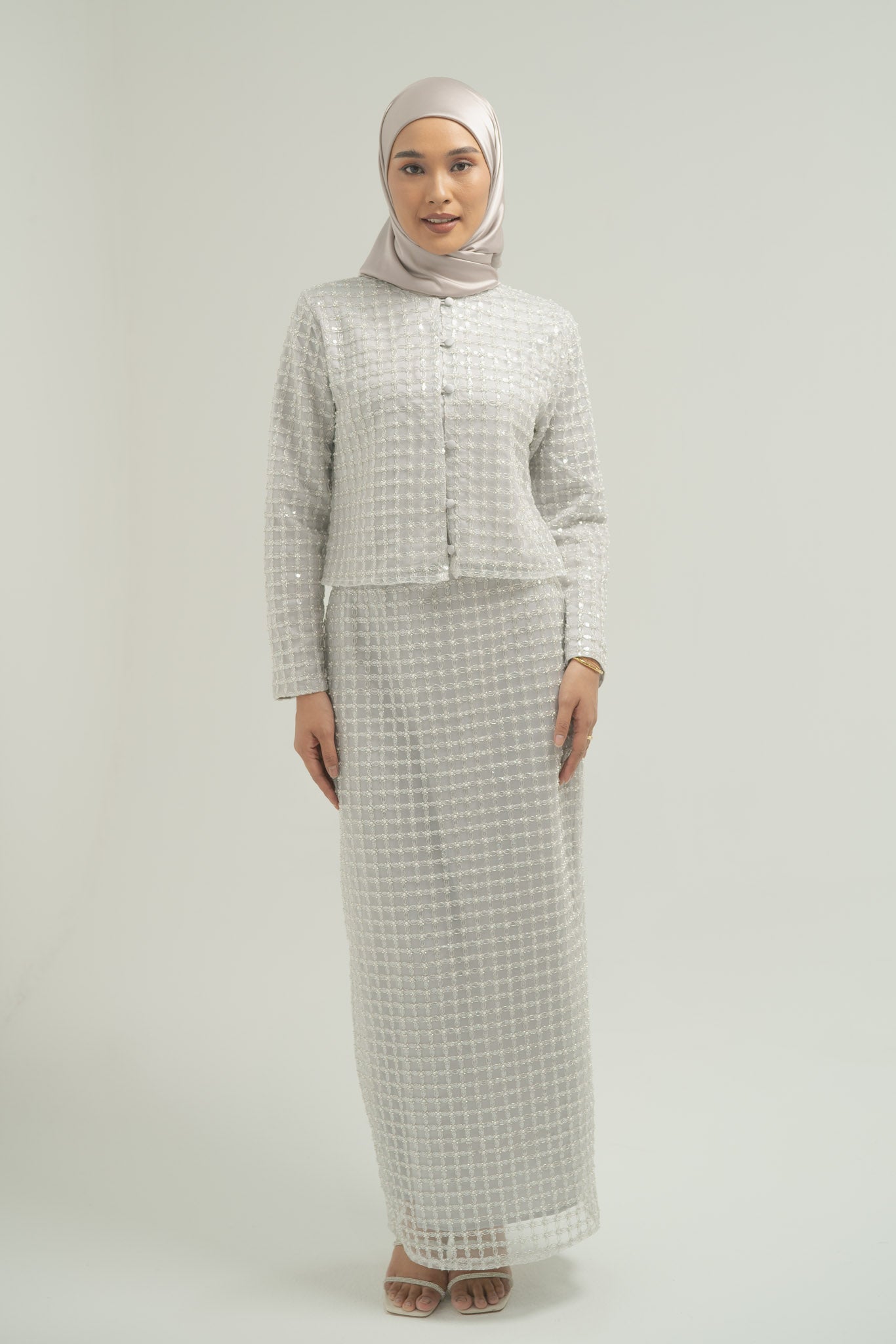 Rani Skirt in Silver