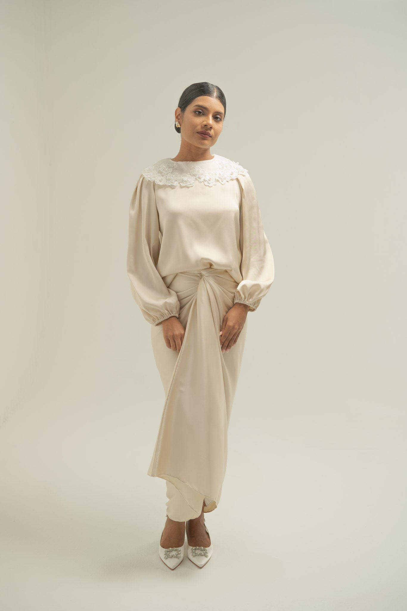 Yuri Top in Ivory
