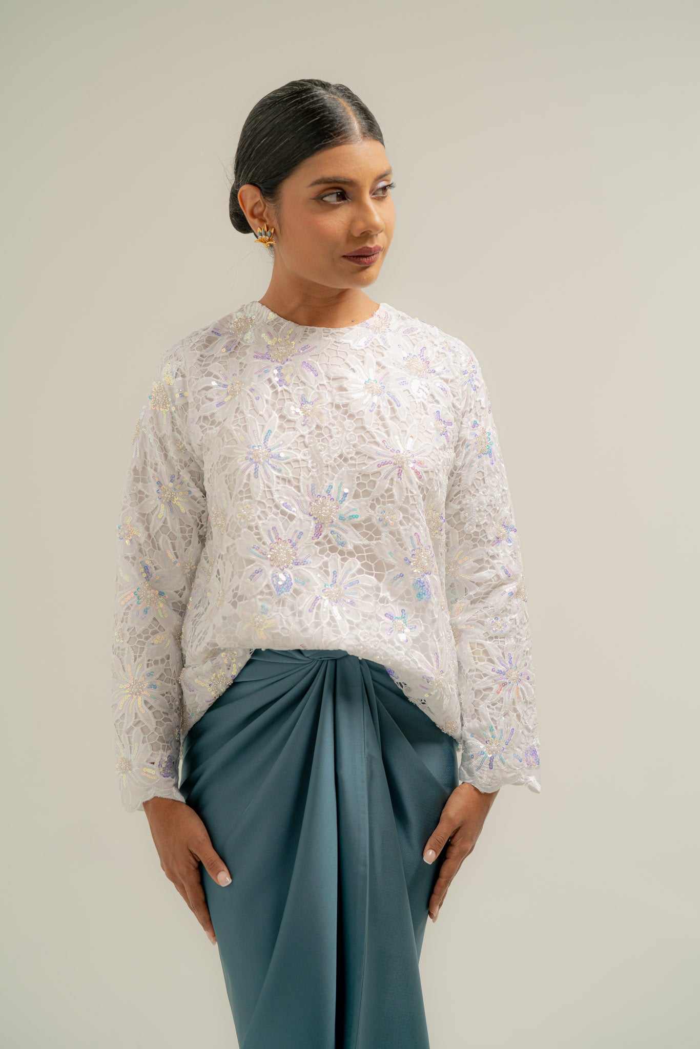 Ratu Top in White