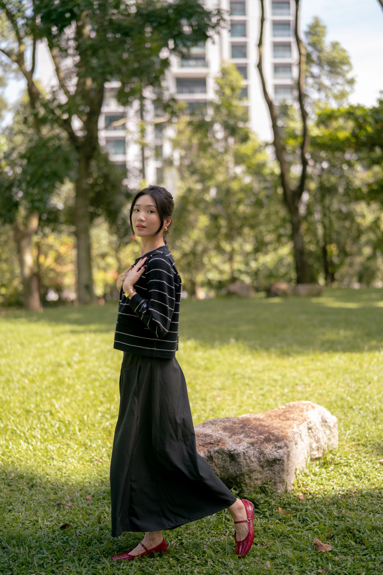 Esti Culottes in Black