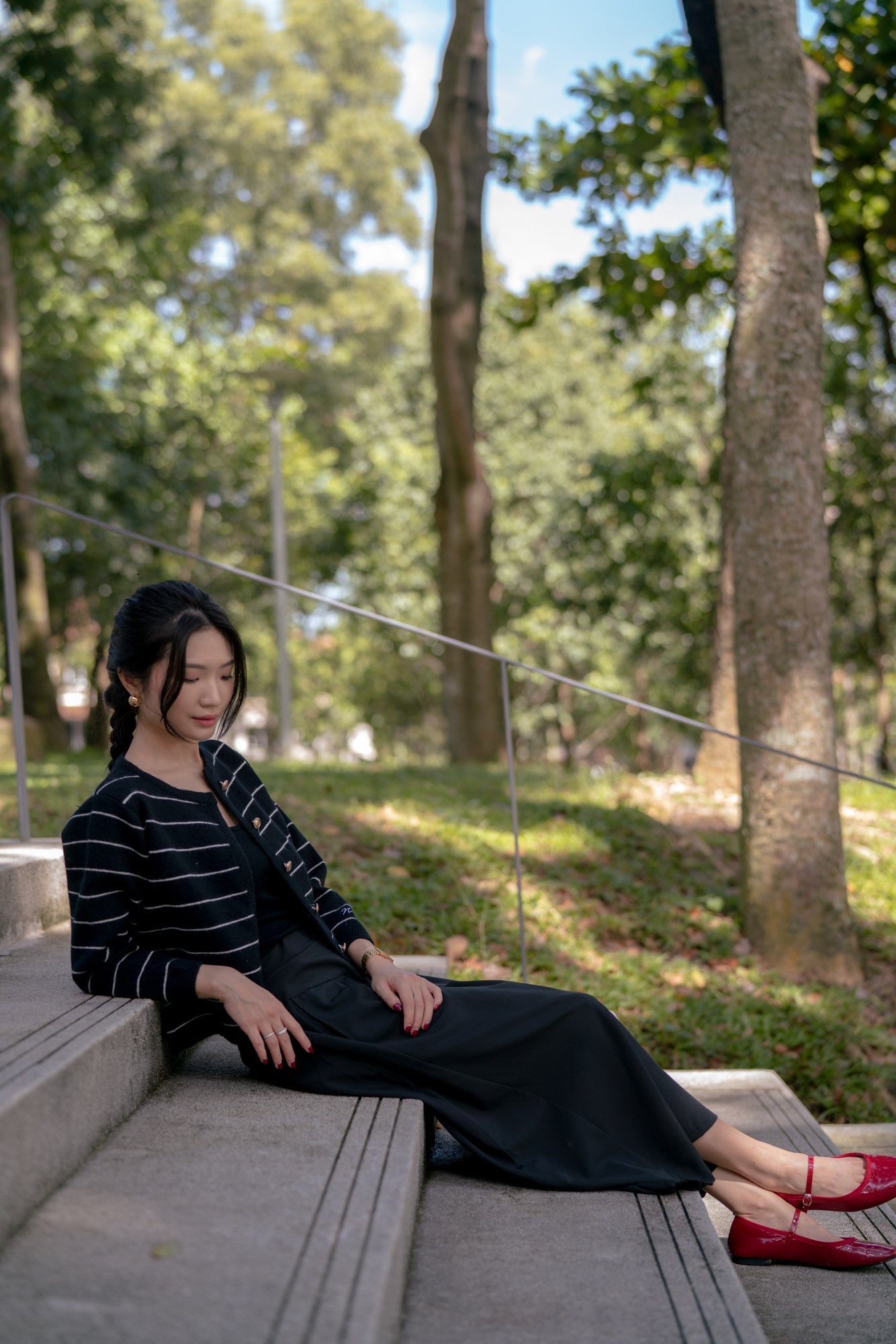 Agnes Cardigan in Black