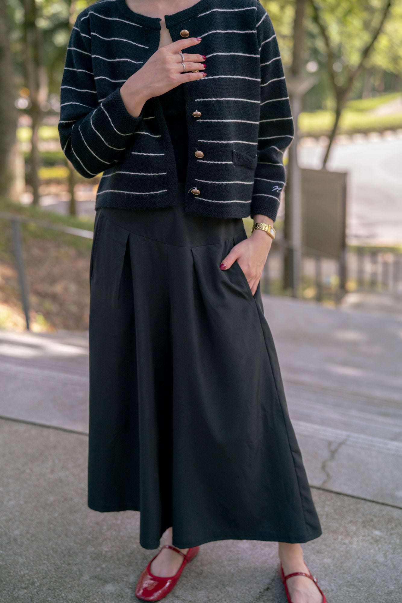 Esti Culottes in Black