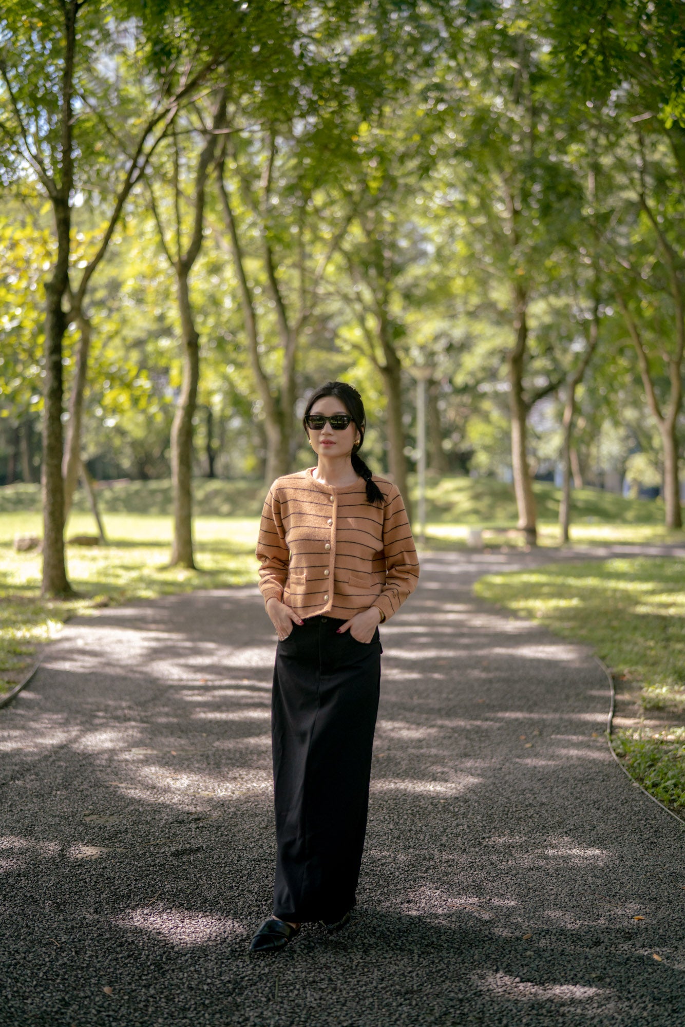 Agnes Cardigan in Brown