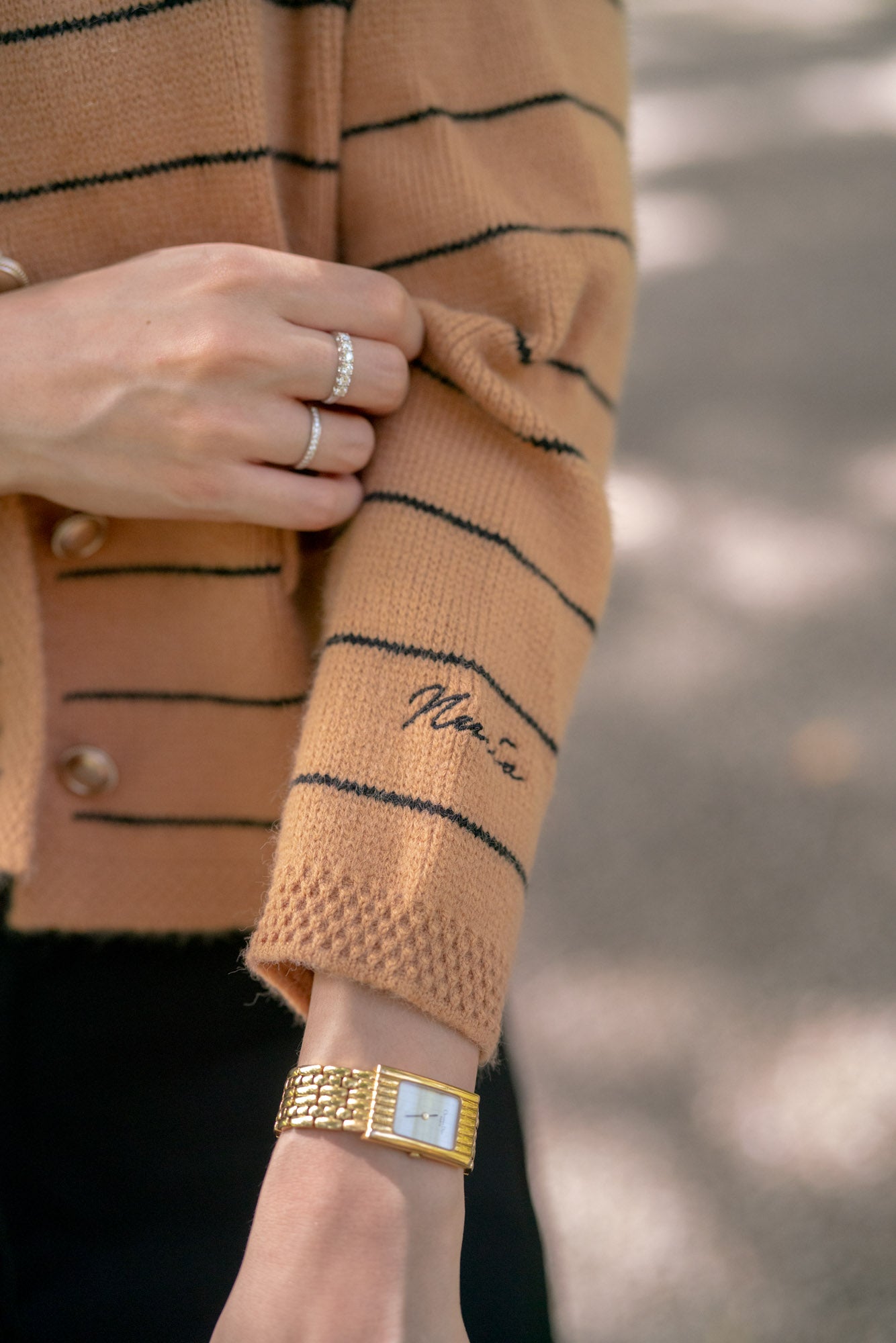 Agnes Cardigan in Brown