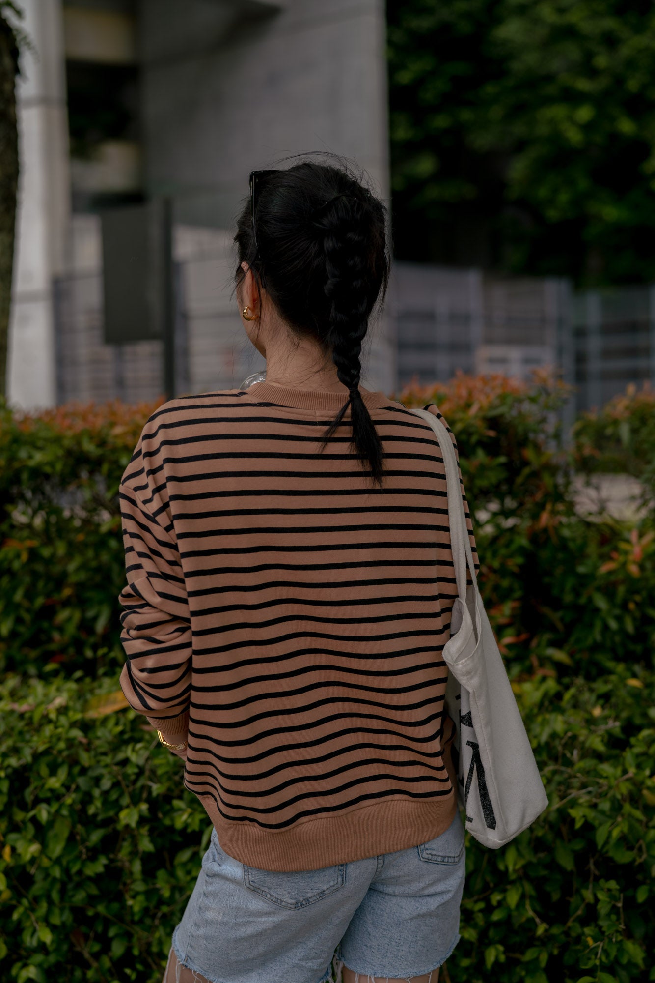 Simone Jumper in Brown Black