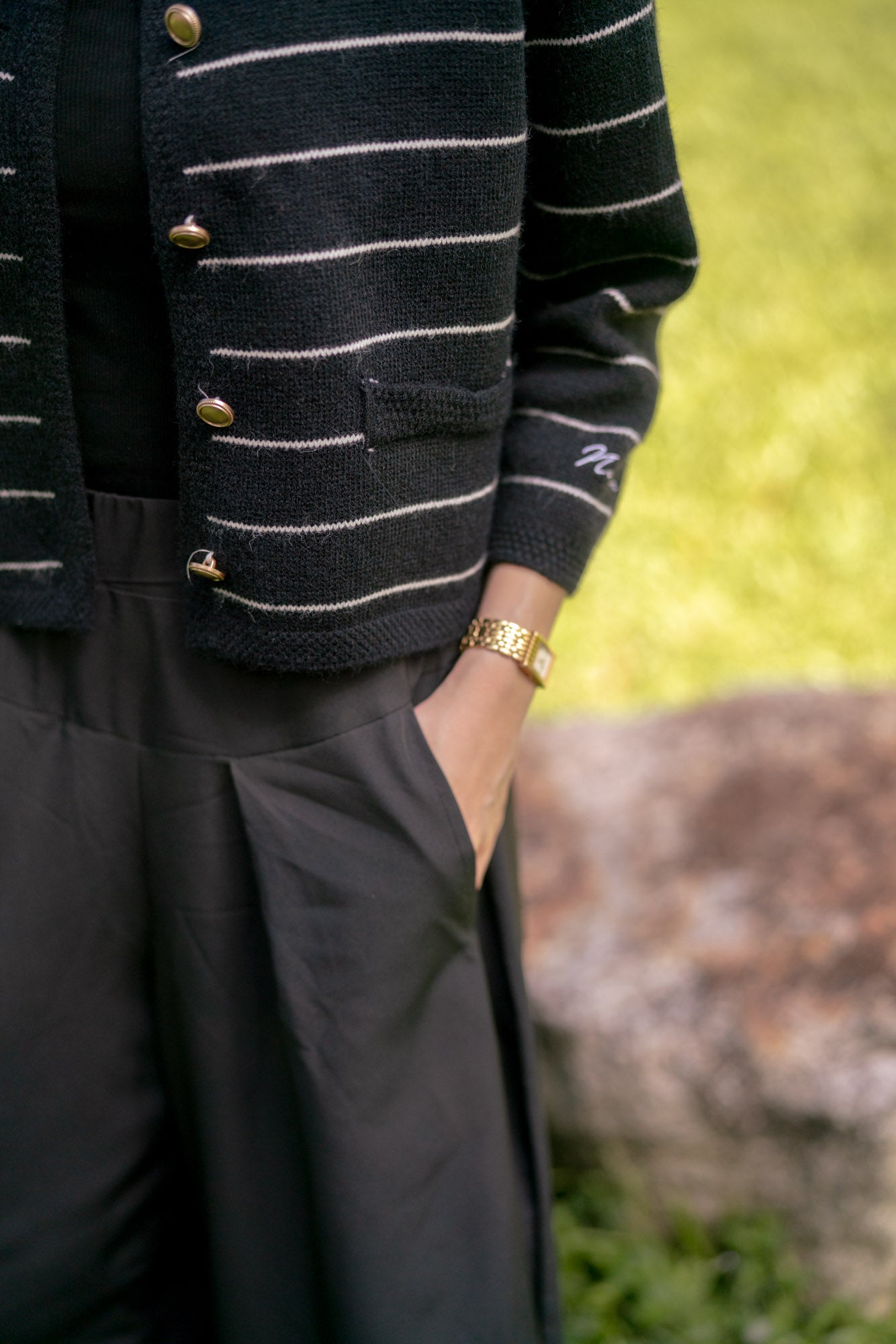 Agnes Cardigan in Black