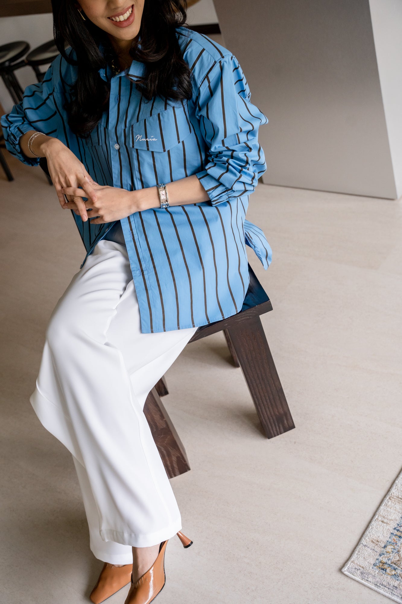 Frankie Shirt in Blue