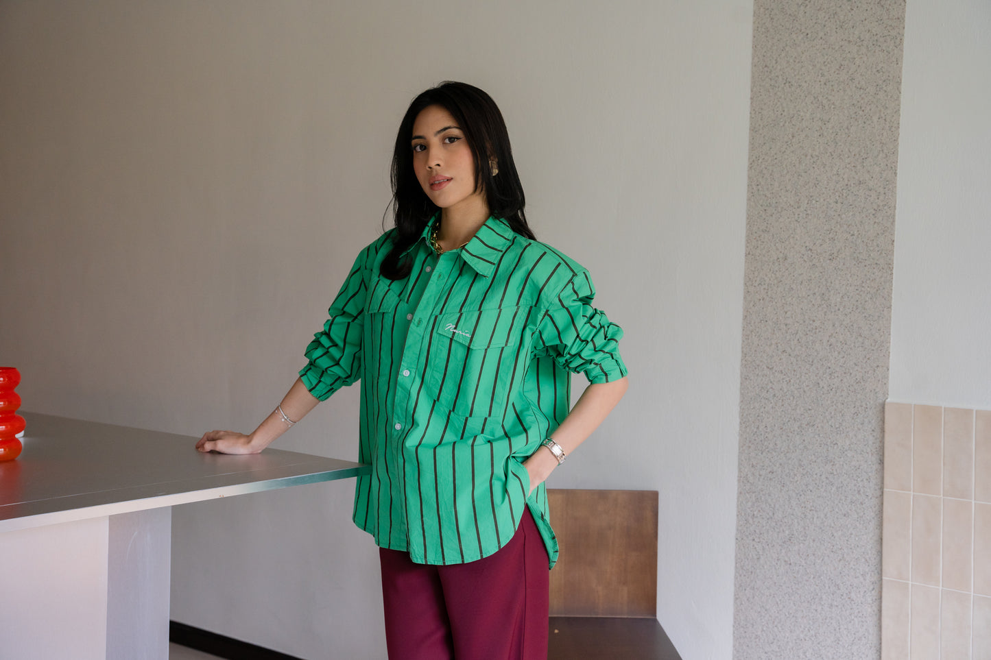Frankie Shirt in Green