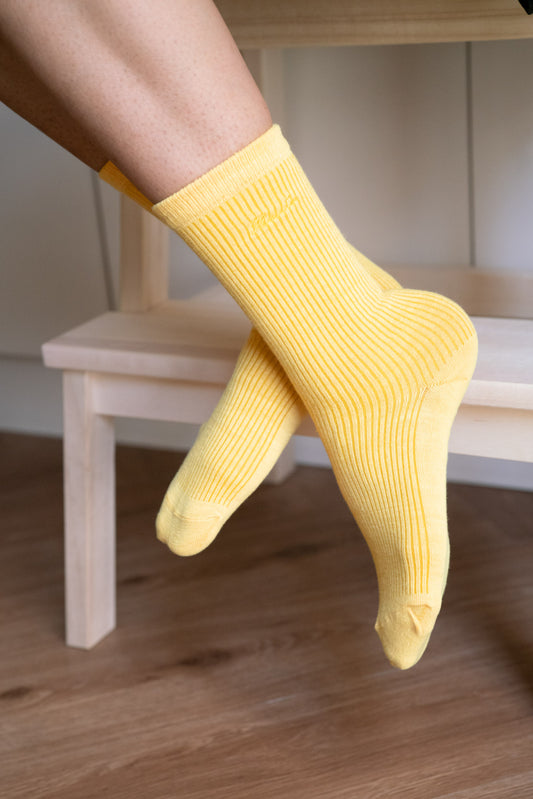Socks in Yellow
