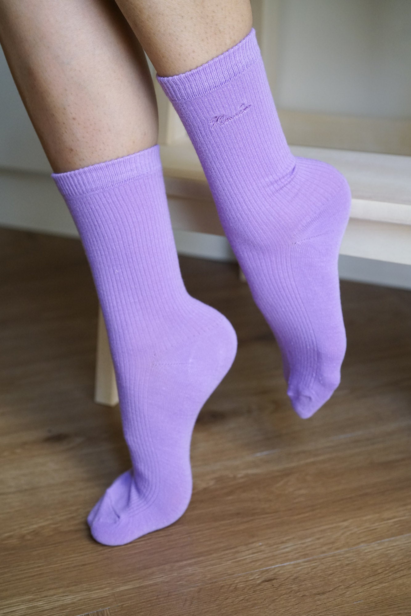 Socks in Lilac