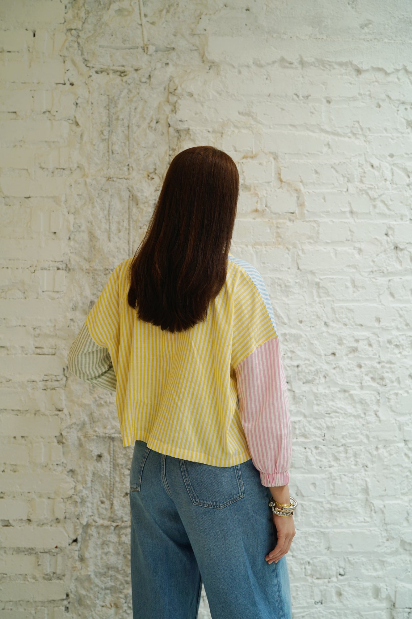 Poppy Multicoloured Stripes Box Shirt