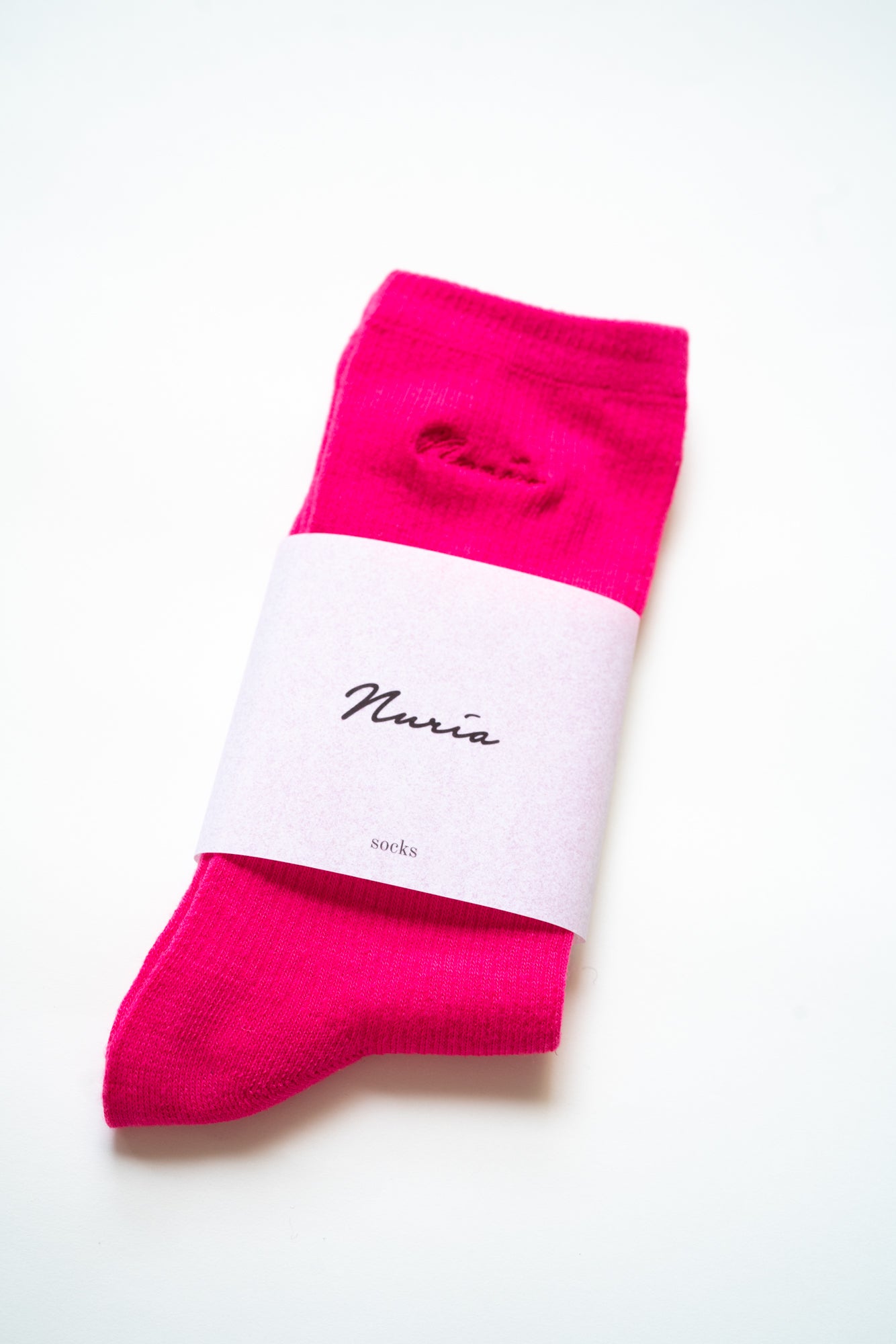 Socks in Hot Pink