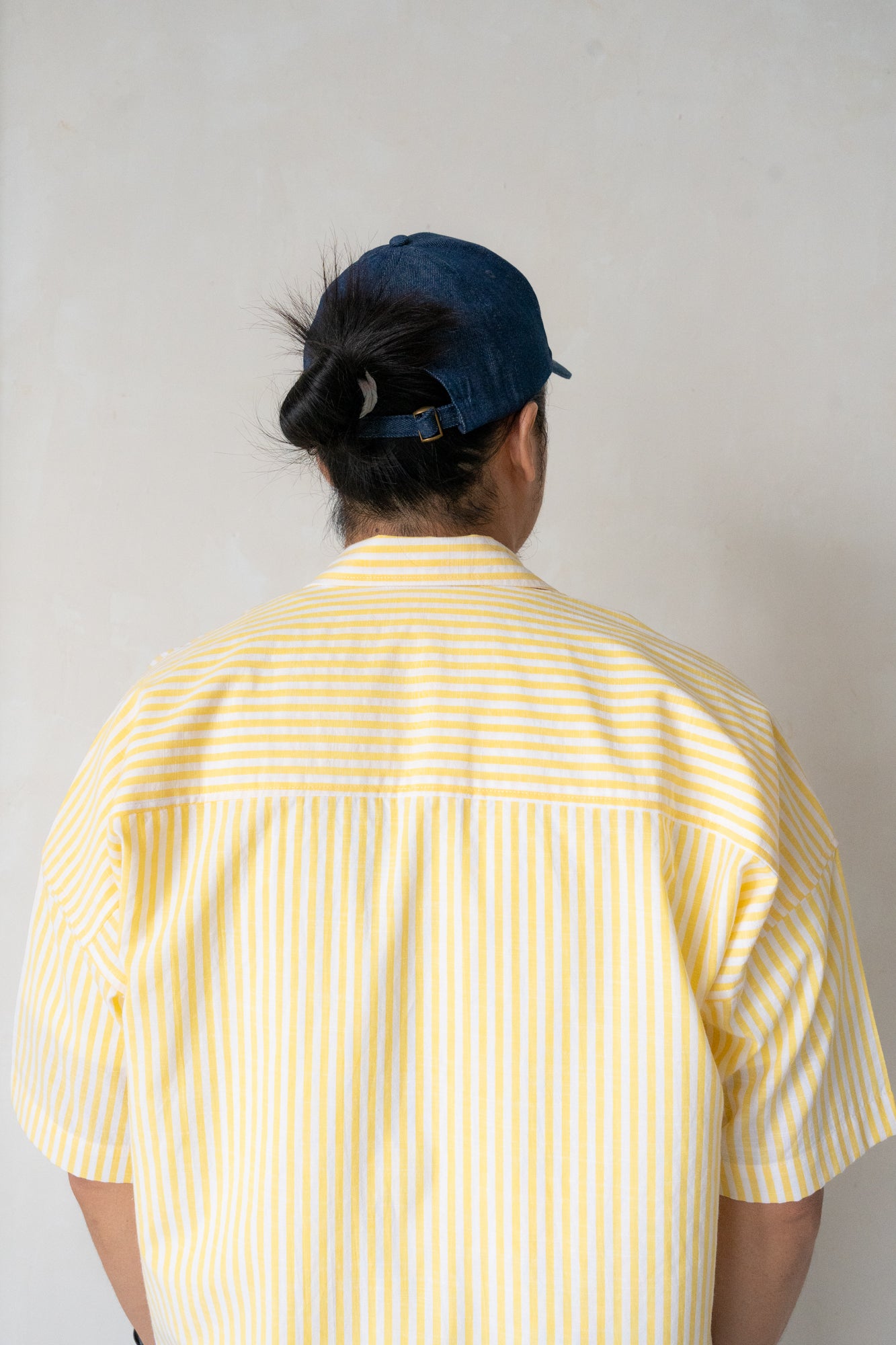 Will Boxy Striped Shirt in Yellow