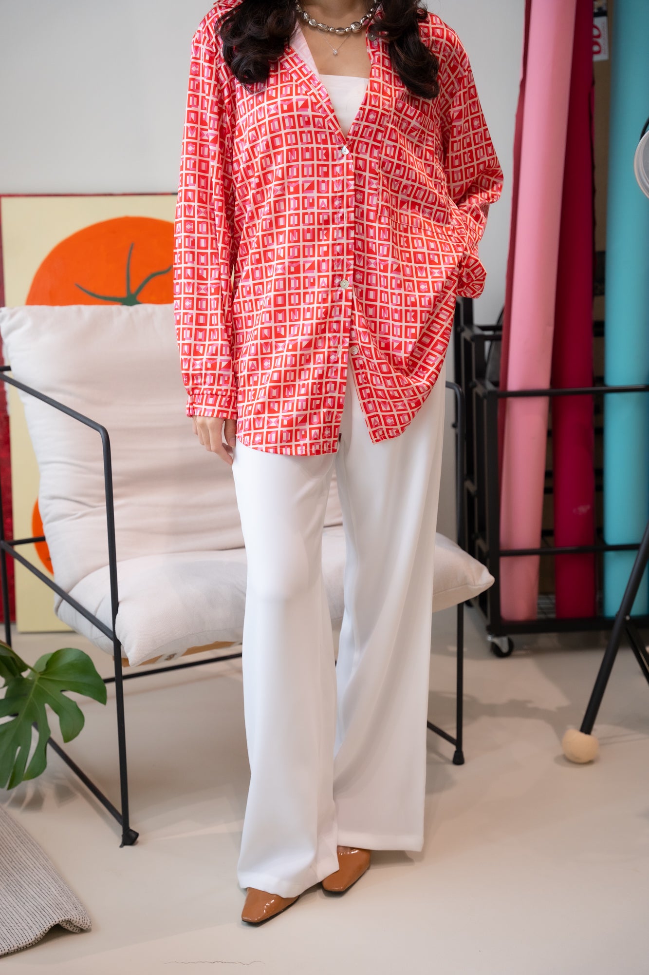 Jackie Pants in White