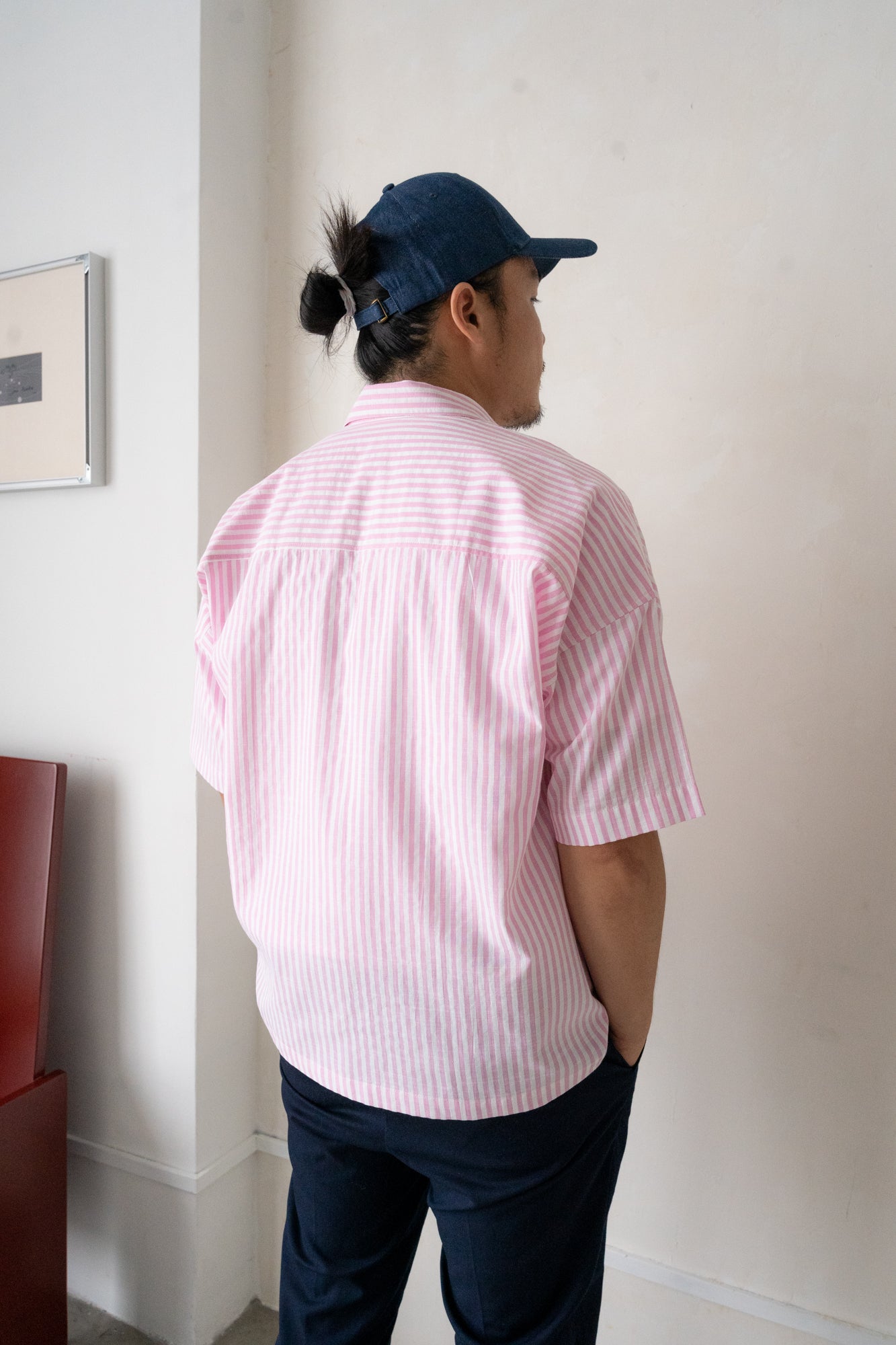 Will Boxy Striped Shirt in Pink