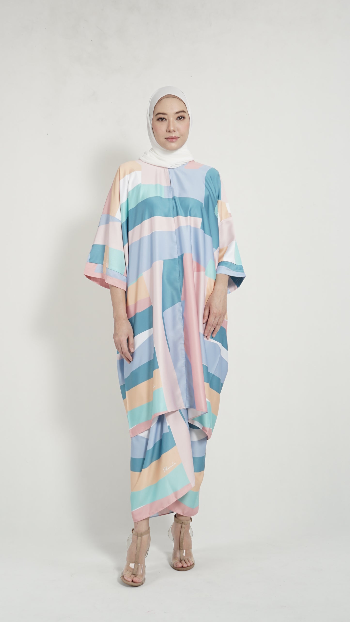 Pareo Turquoise Geometry