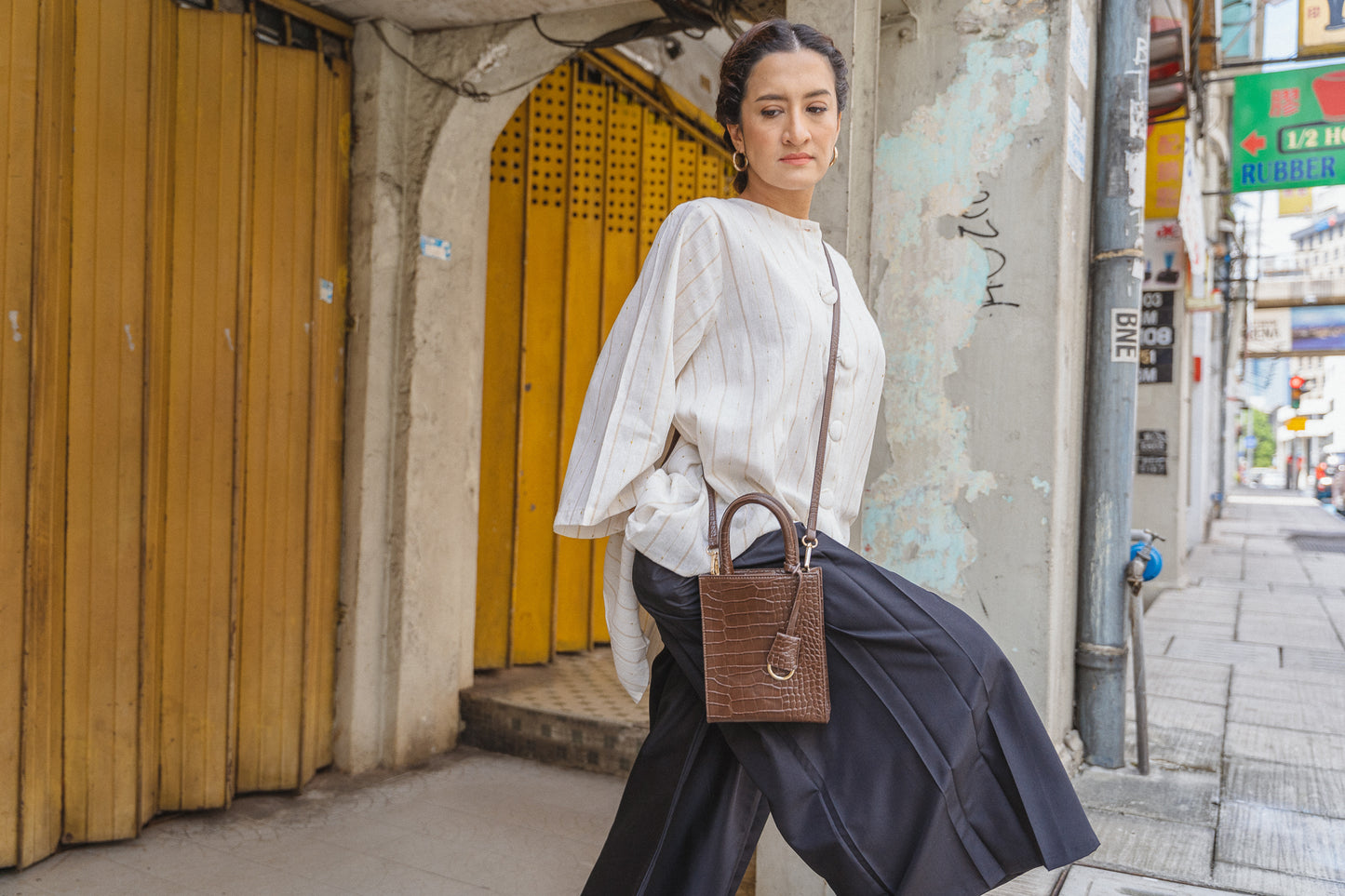 Daya Top in Off White