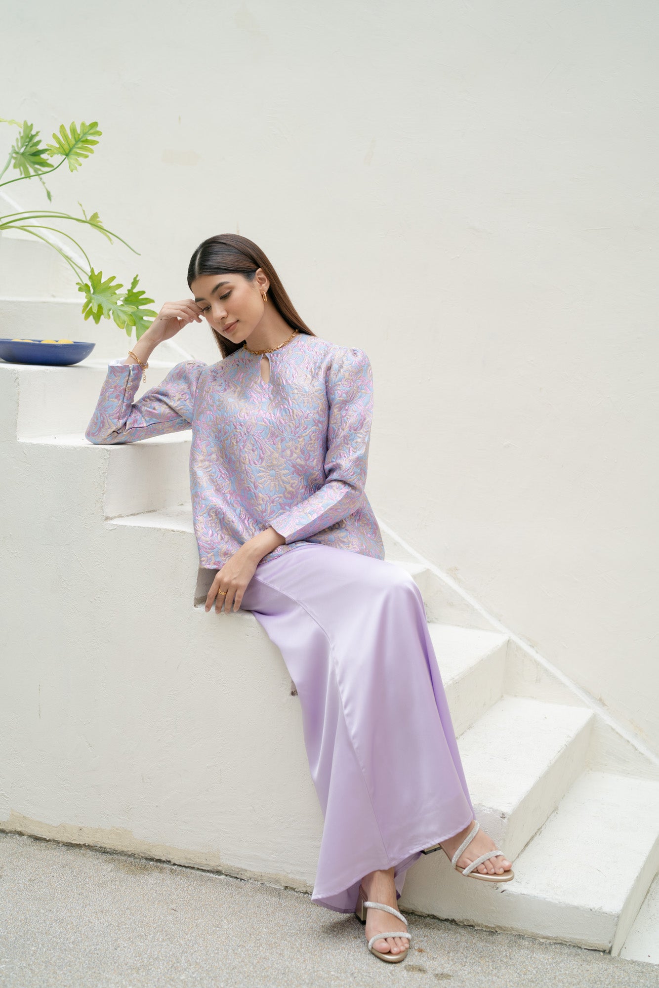 Kaia Kurung Brocade Set