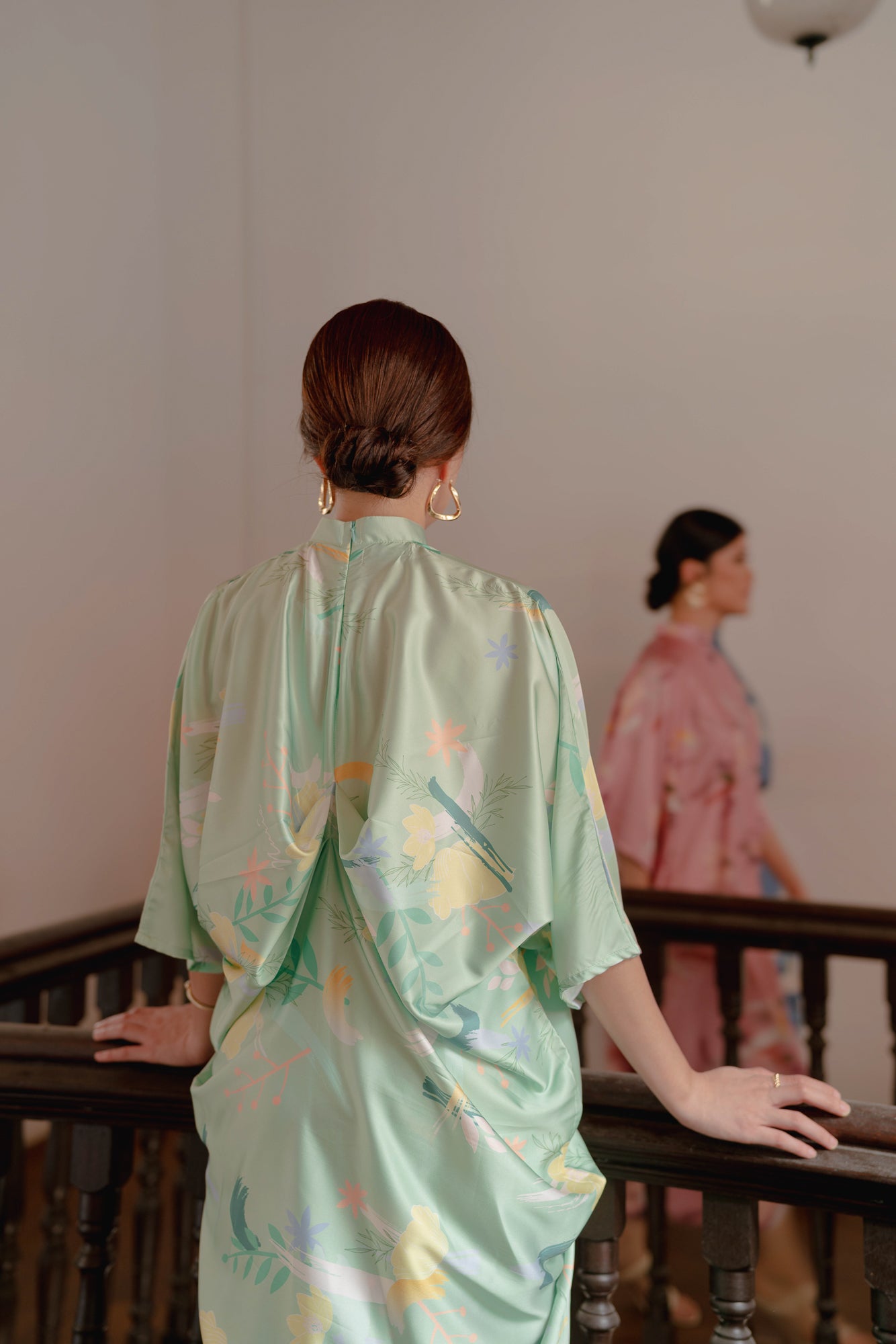 Alana Top in Dusty Green