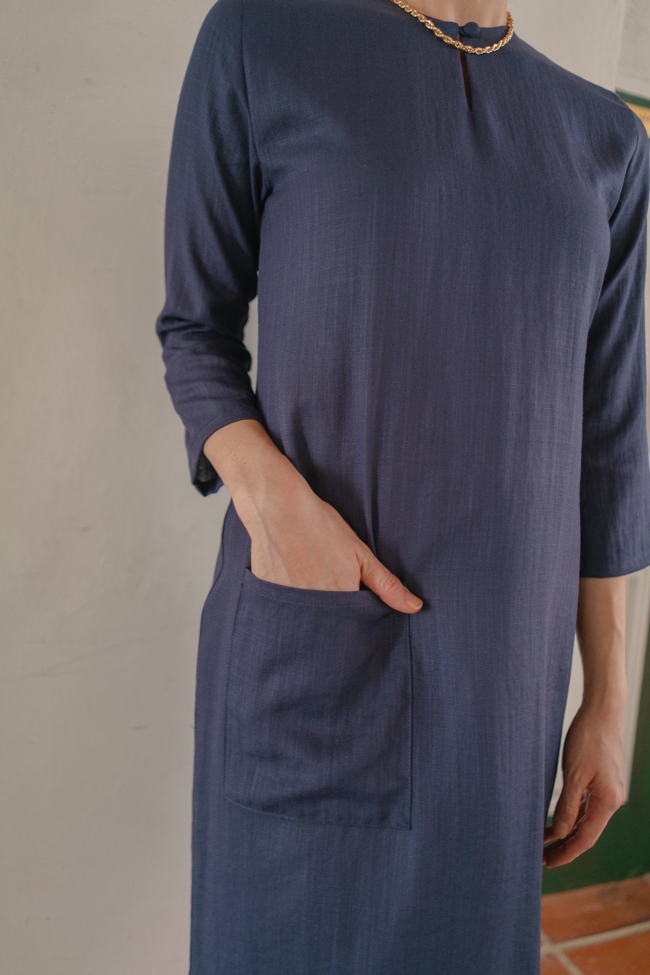 Dara Top in Deep Blue