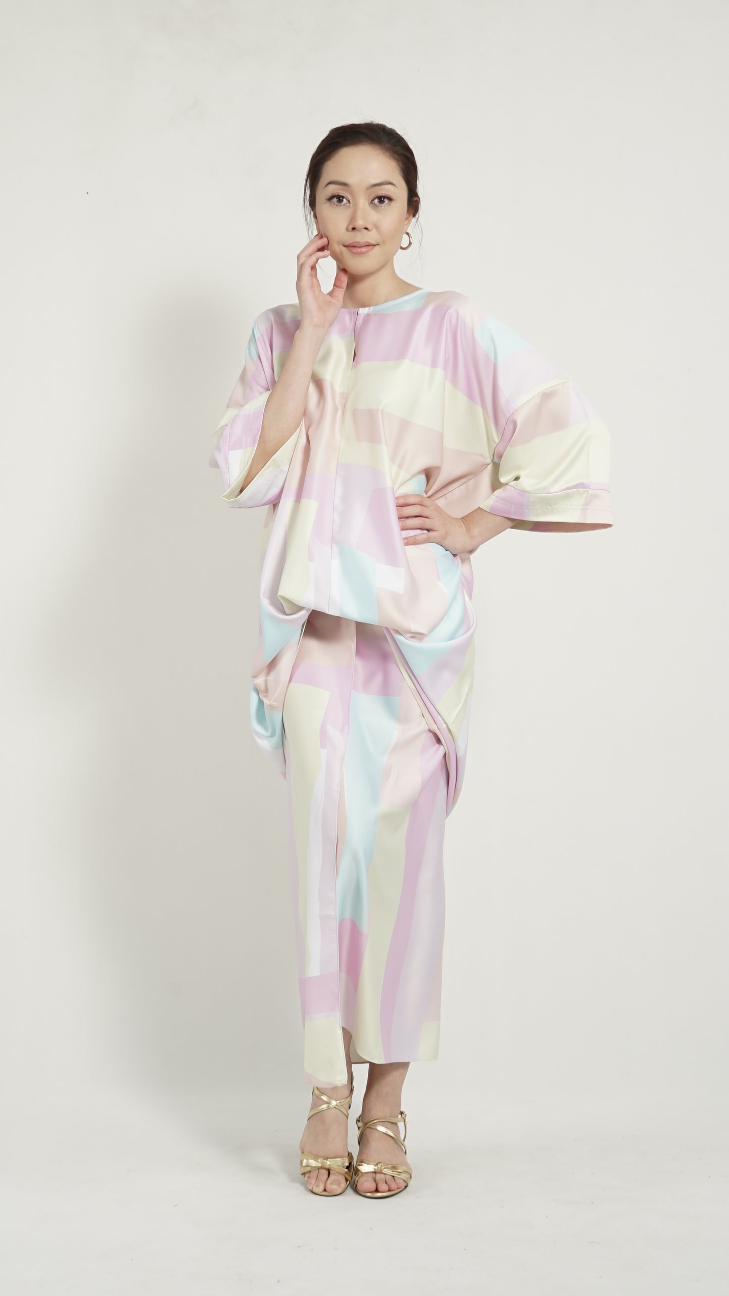 Pareo Pastel Yellow Geometry
