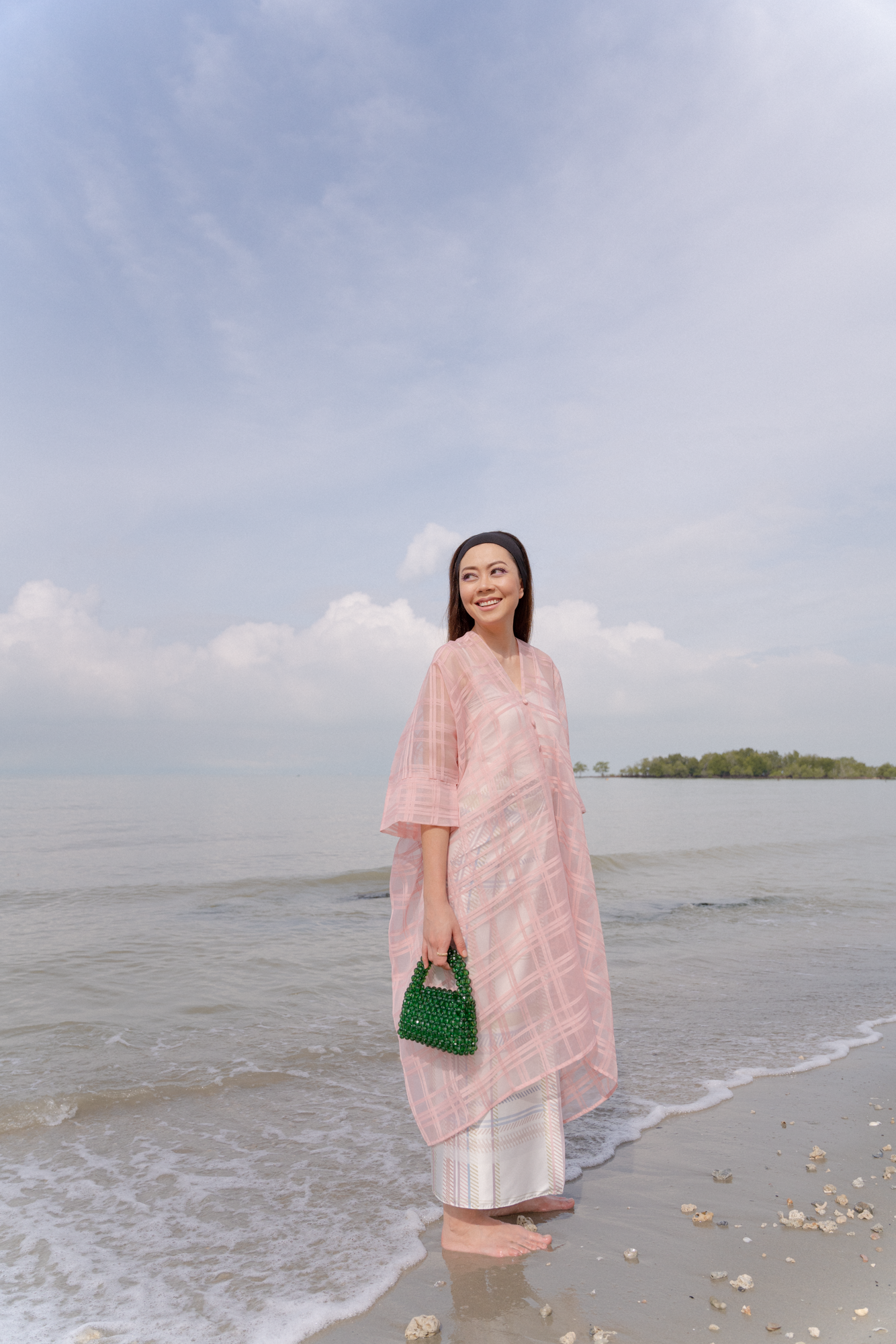 Orked Top in Dusty Pink