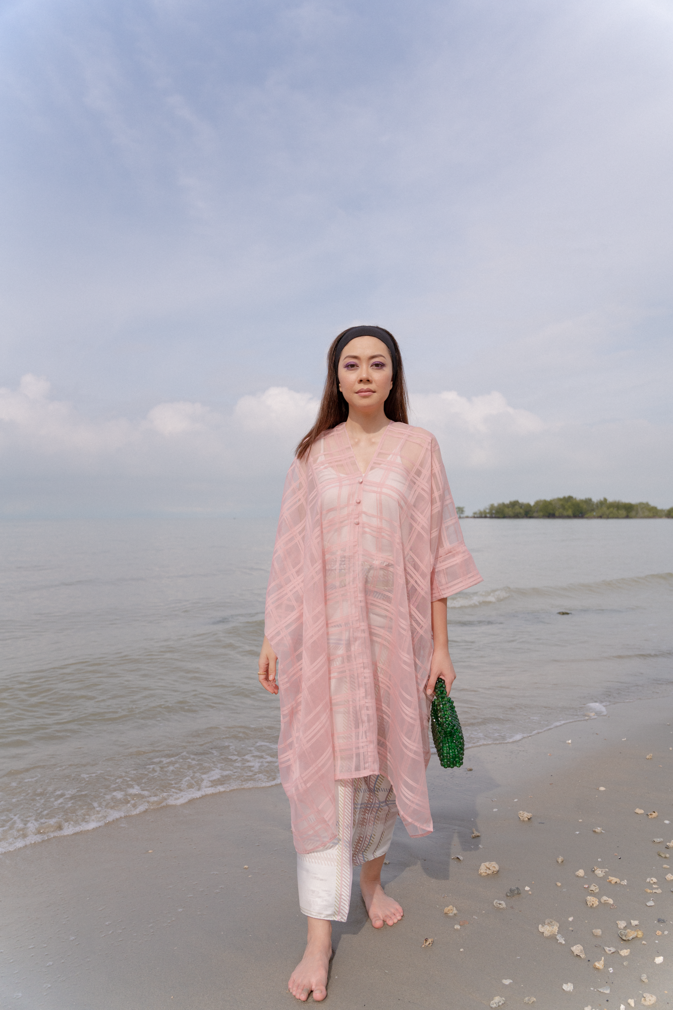 Orked Top in Dusty Pink