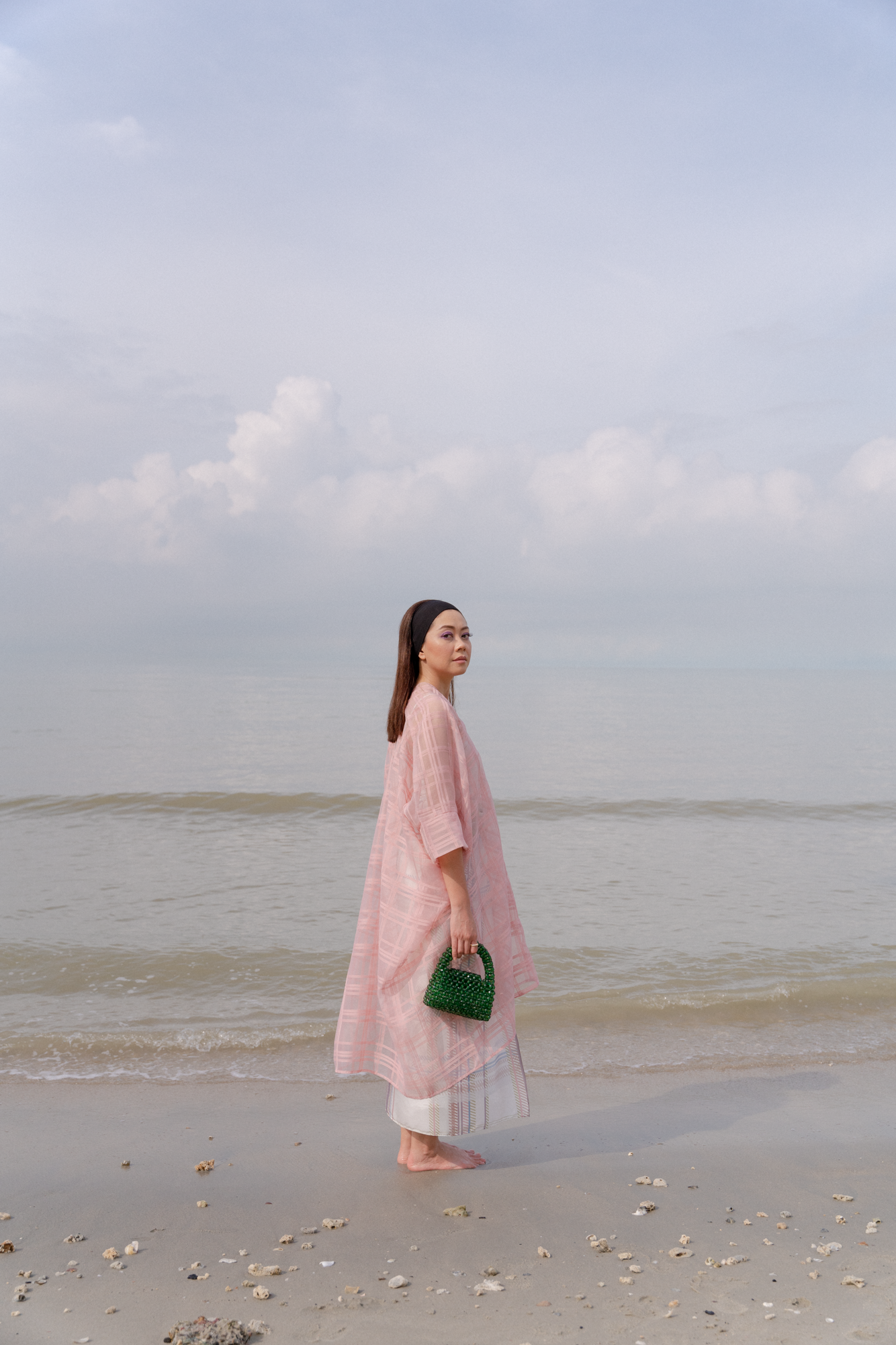 Orked Top in Dusty Pink