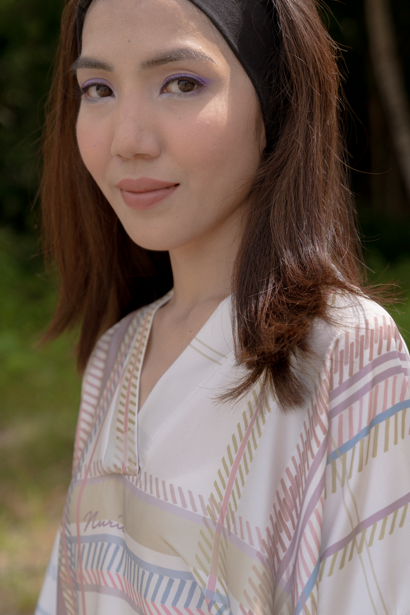 Cempaka Long Kaftan in Beige