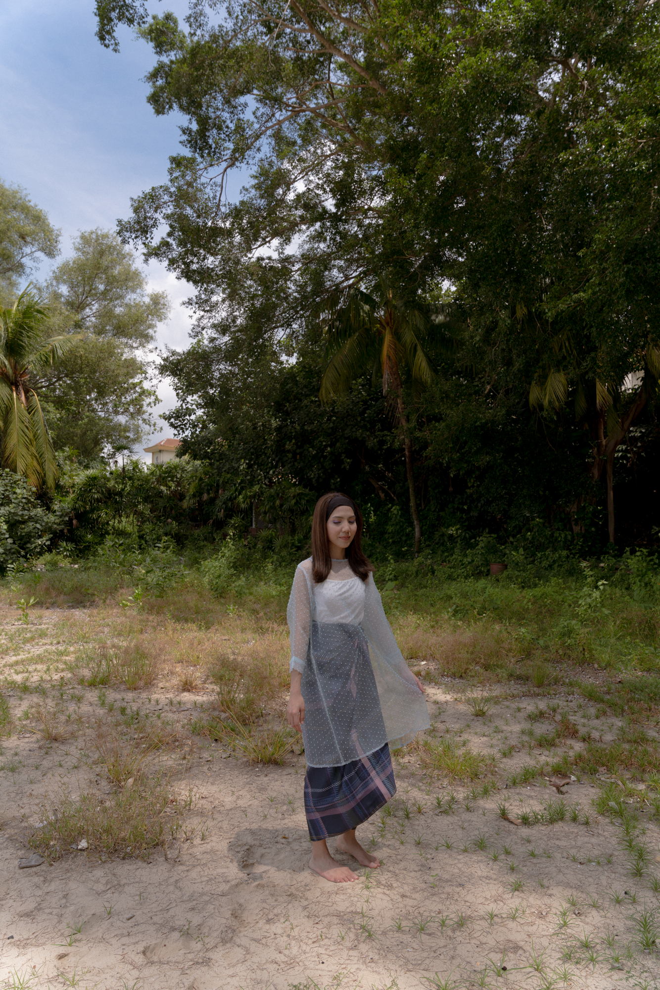 Citra Top in Baby Blue