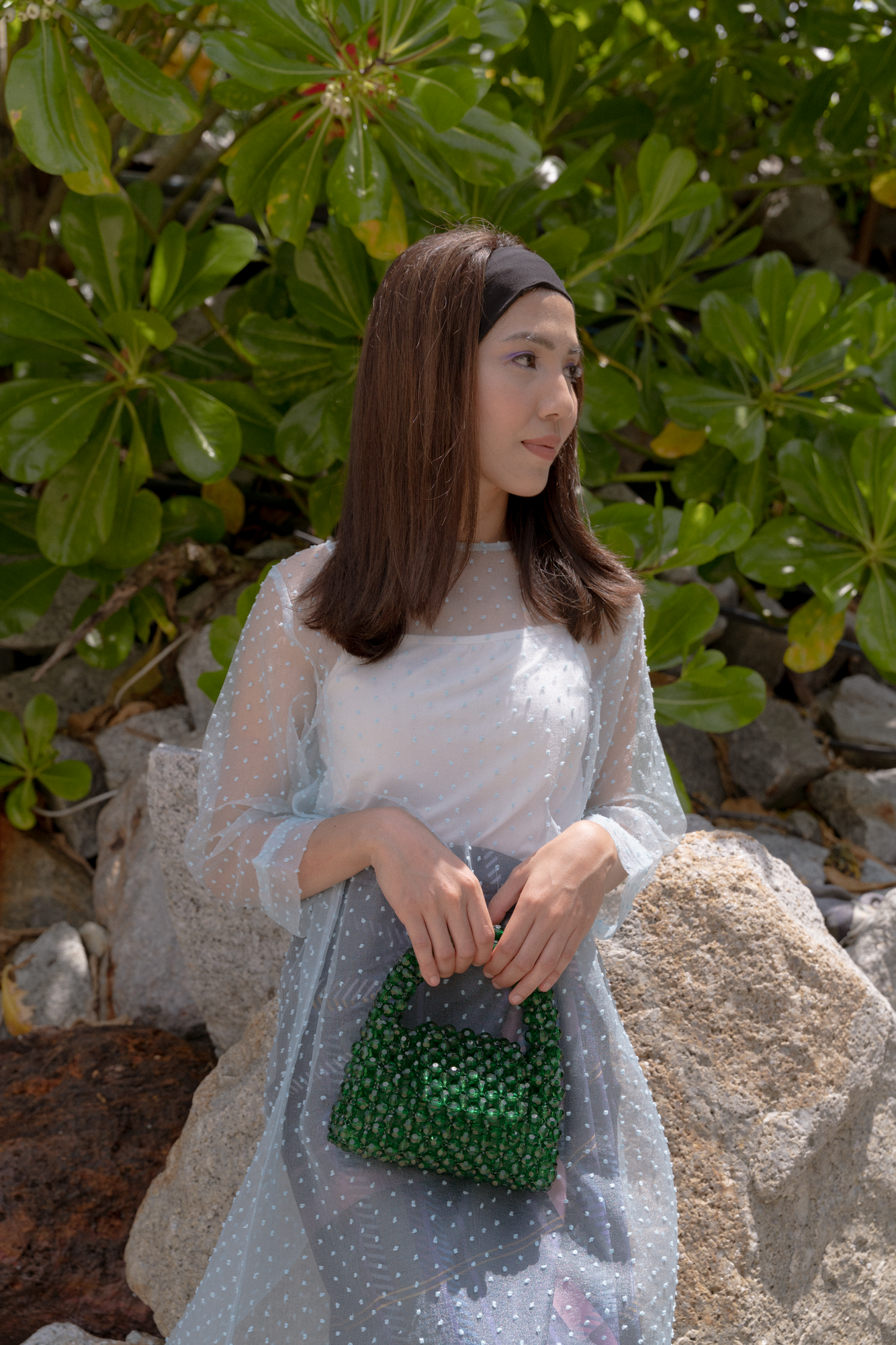 Citra Top in Baby Blue