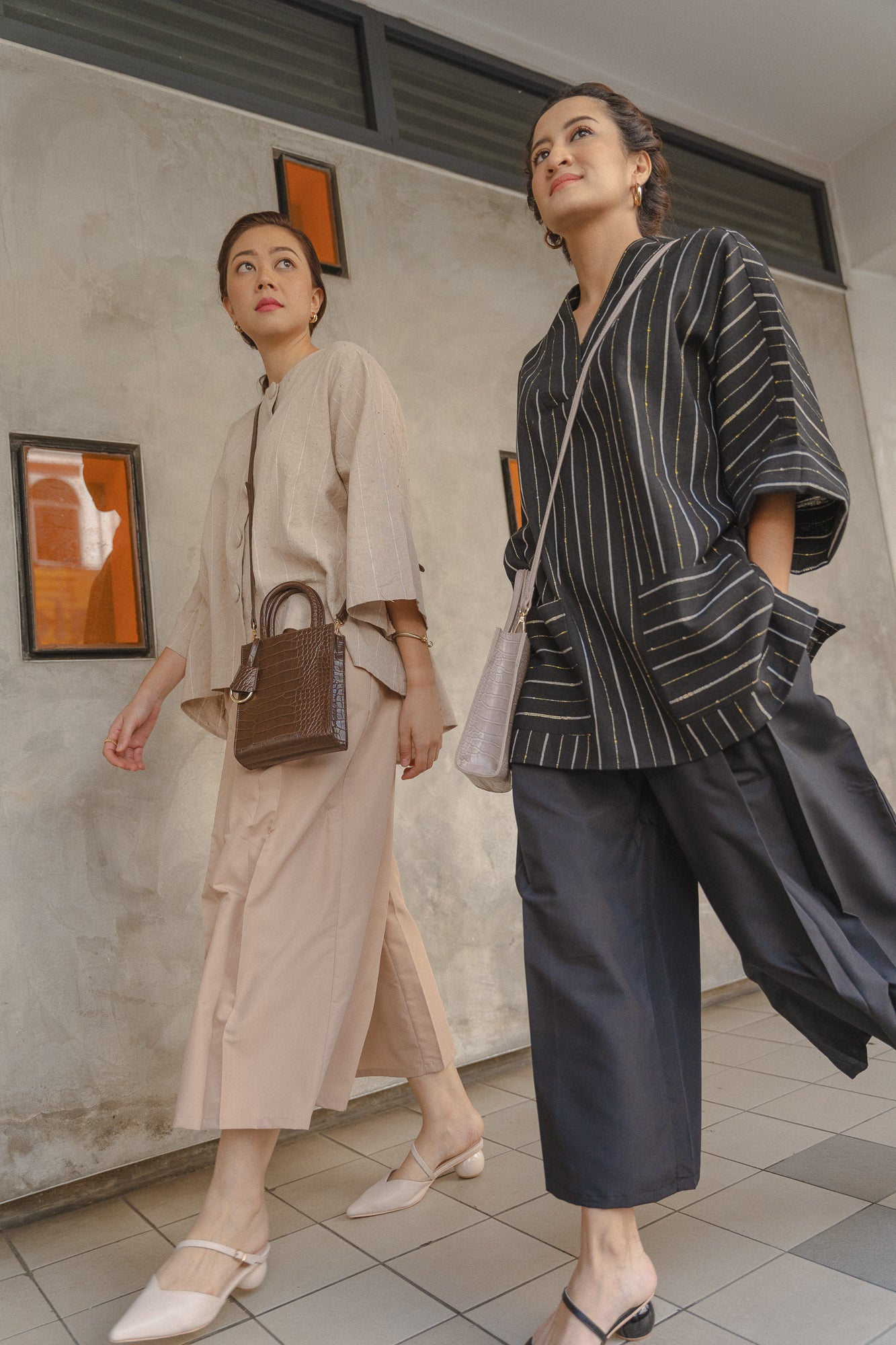 Luas Culottes in Nude