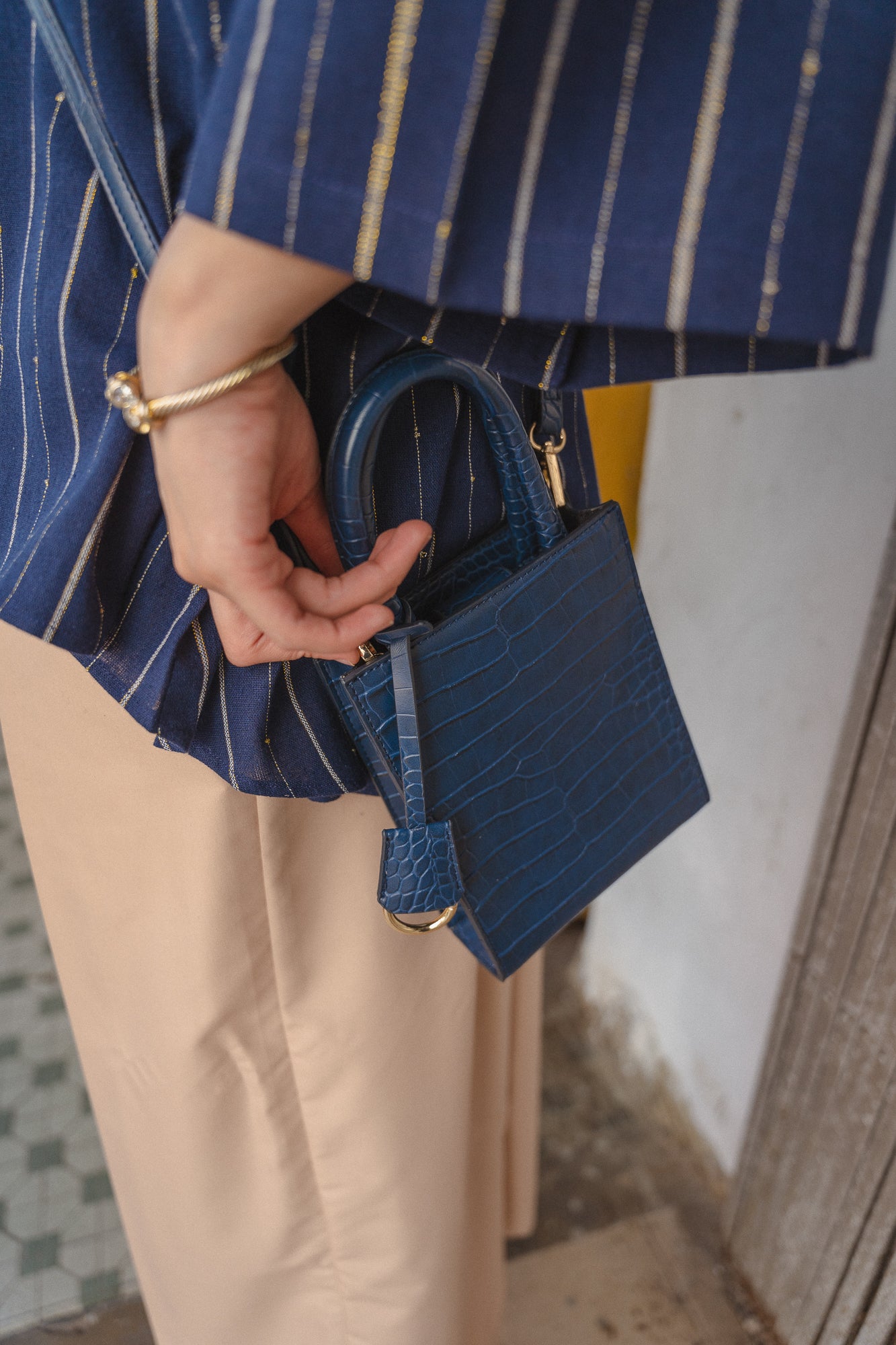 Ace Bag in Deep Blue