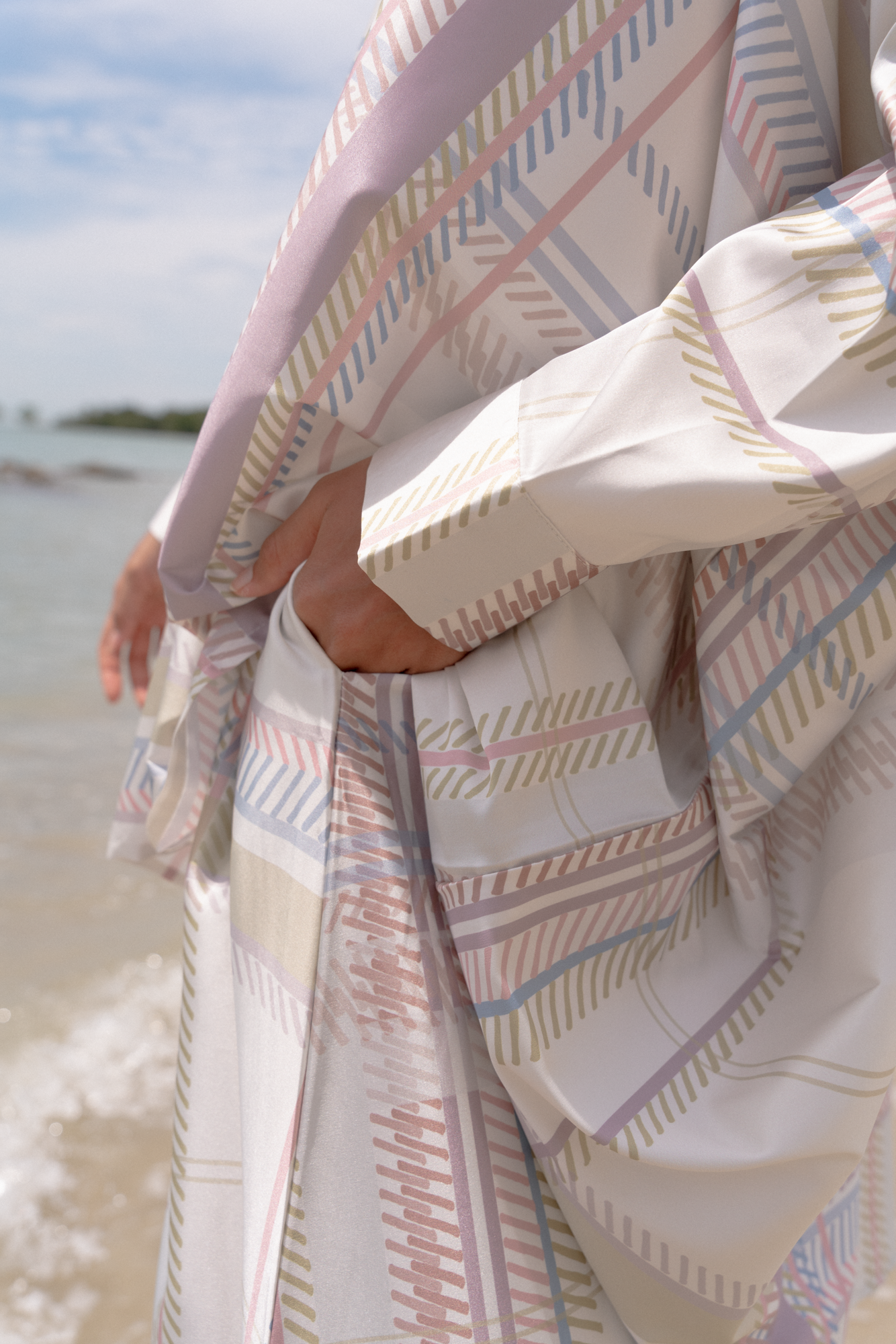 Mariam Skirt in Beige