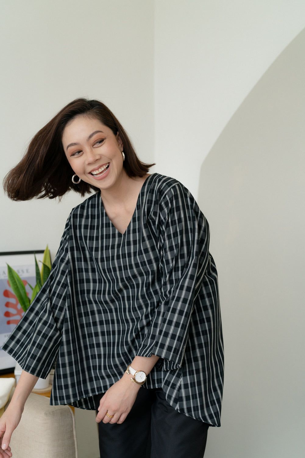 LUCY Trousers in Black