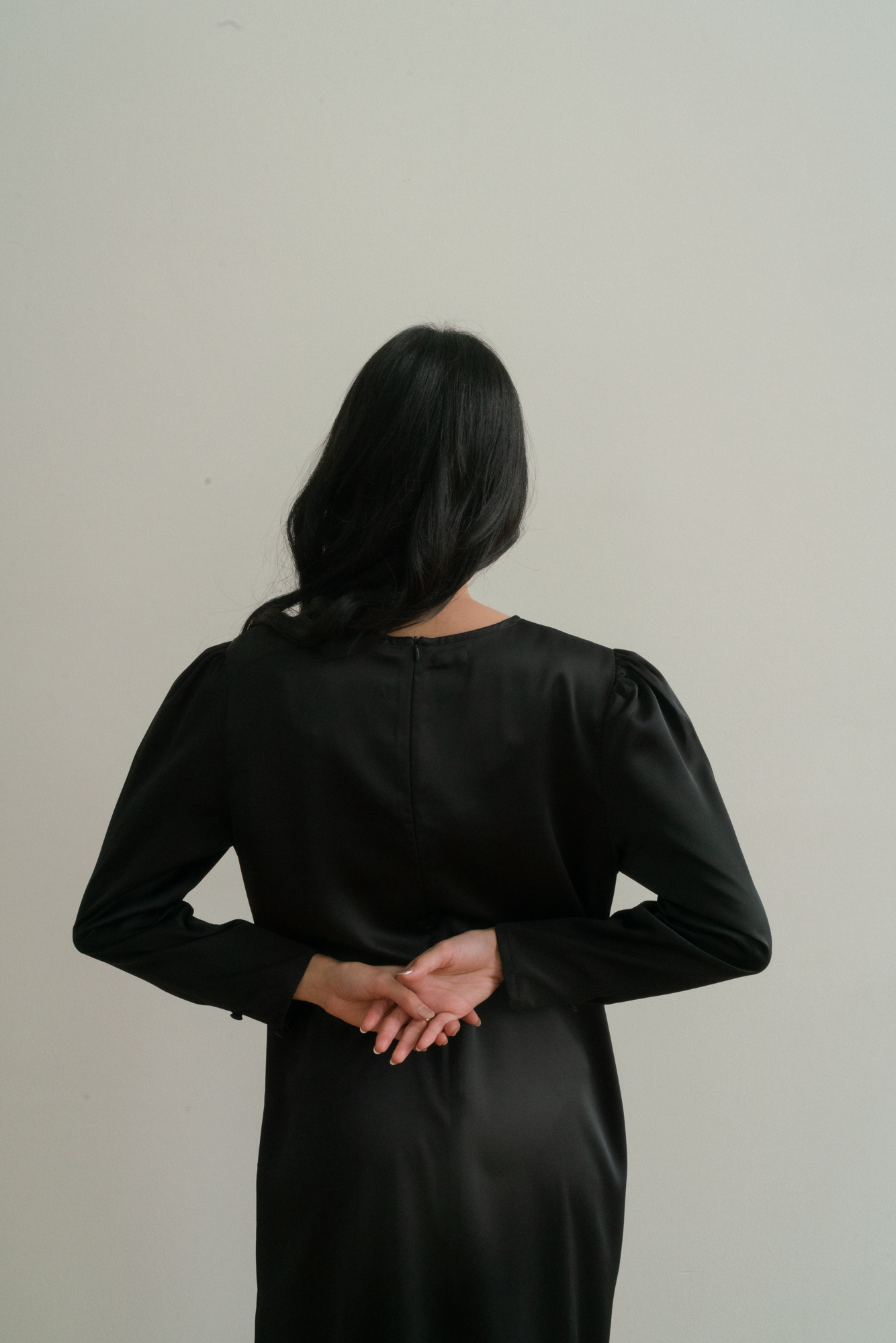 Leia Long Dress (Black)