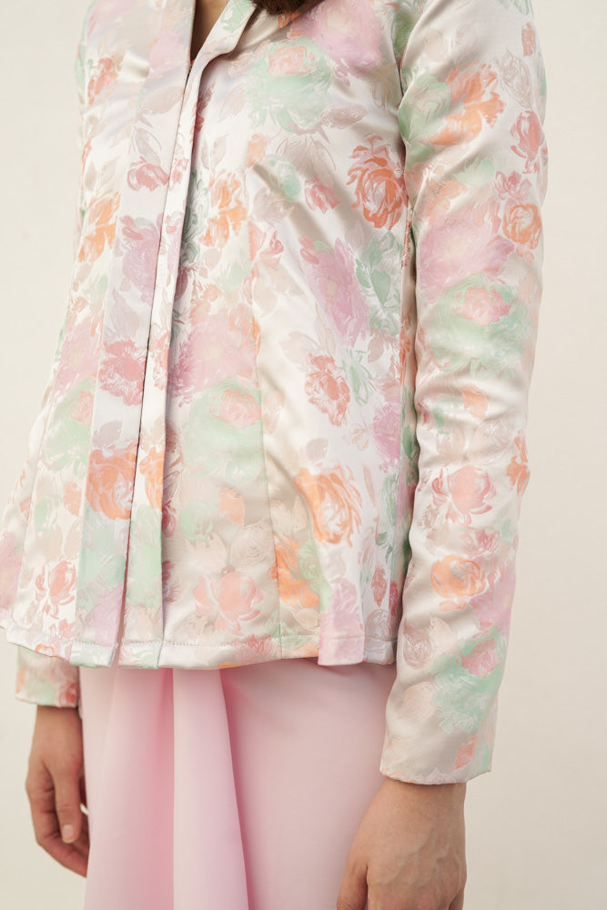 Warda in Pastel Green/Pastel Pink