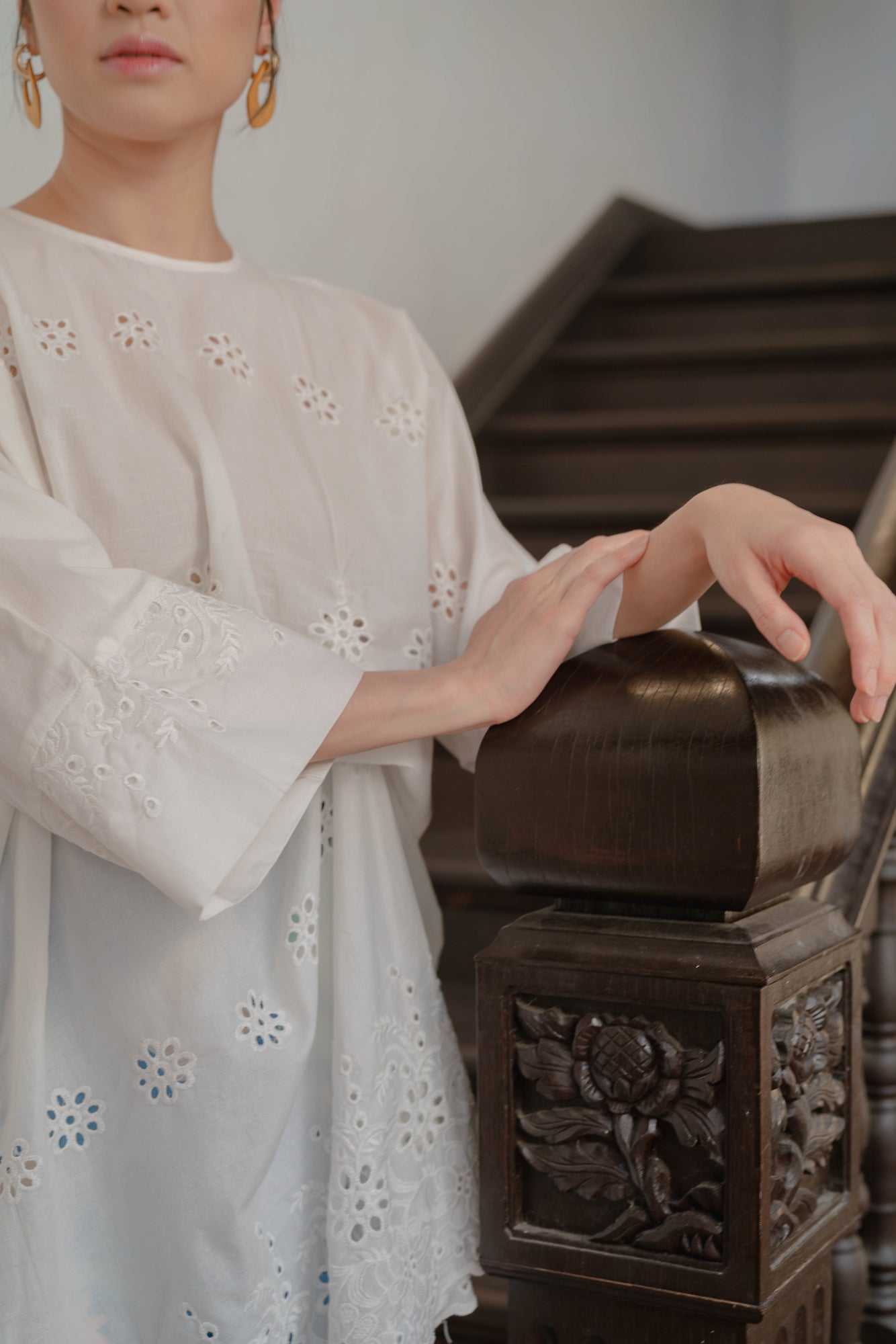 Kartika Top in White