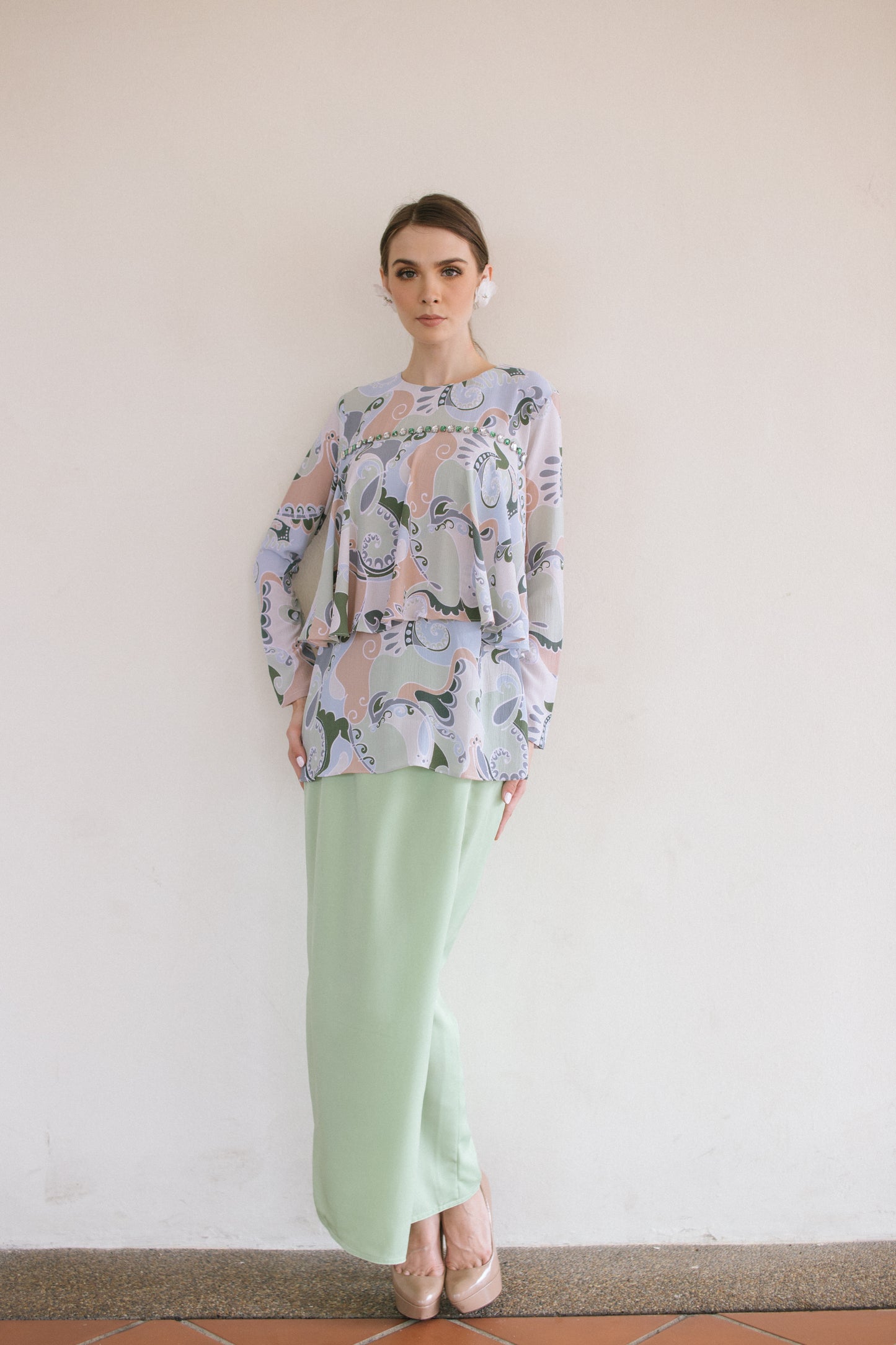 INESSA in PASTEL GREEN