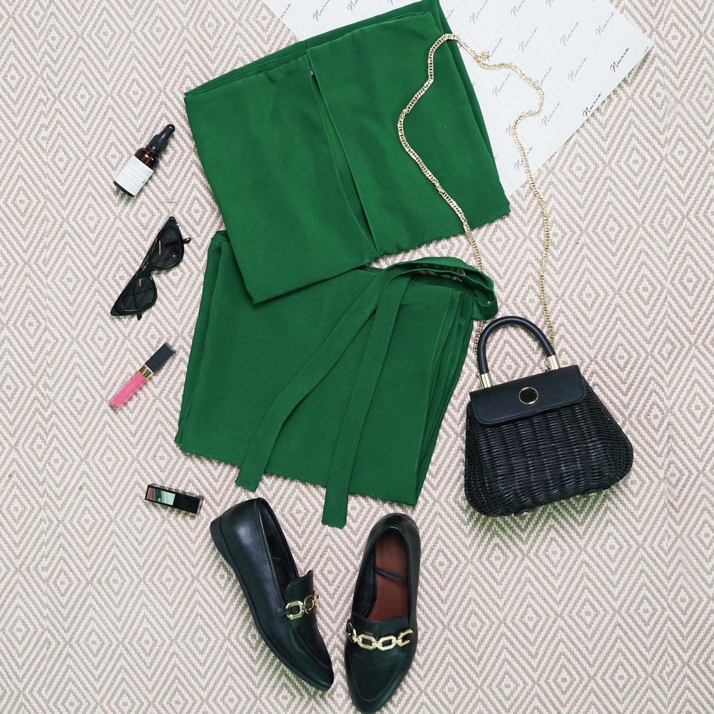 Ayana in Emerald Green
