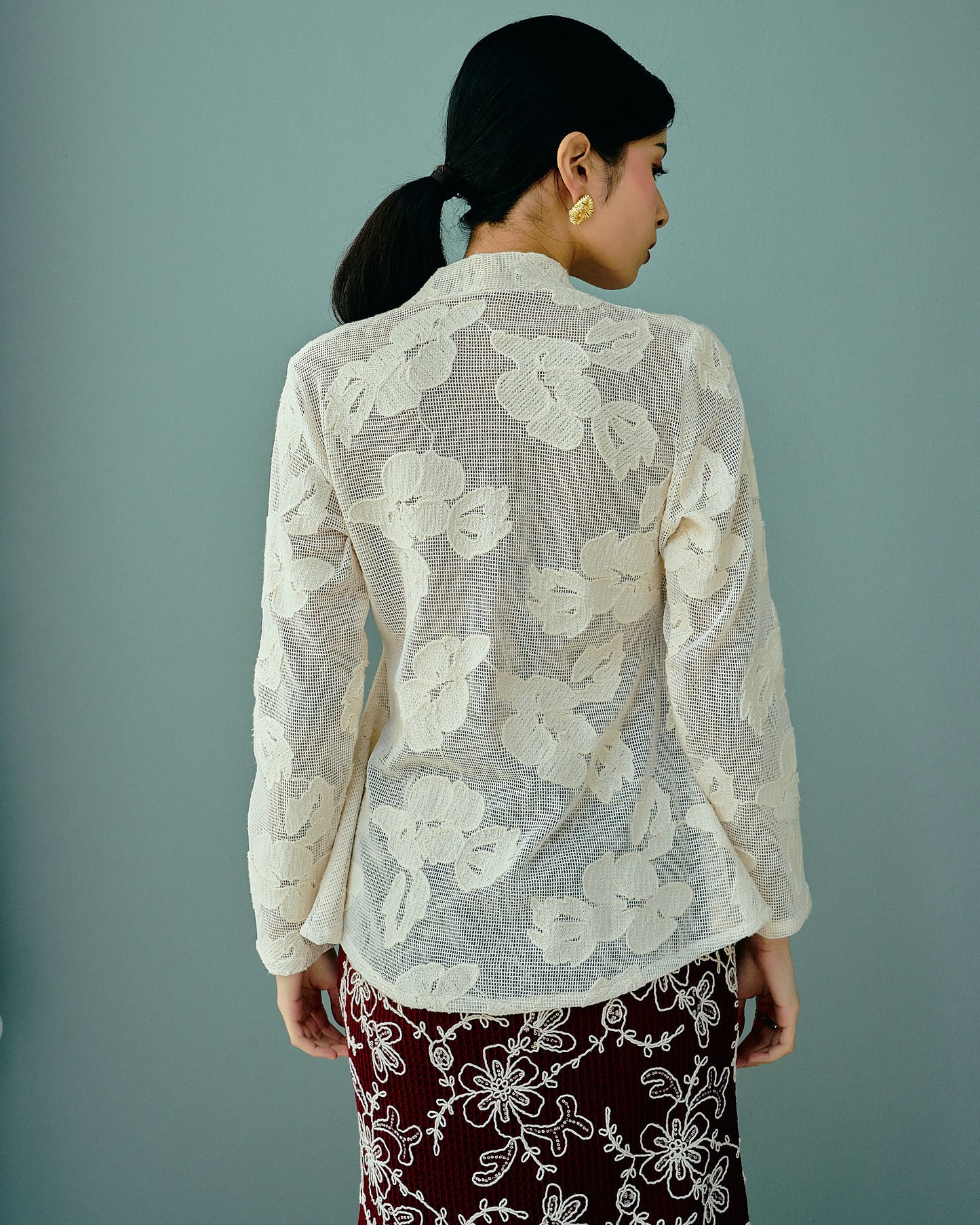 DEWI Kebaya Lace Top