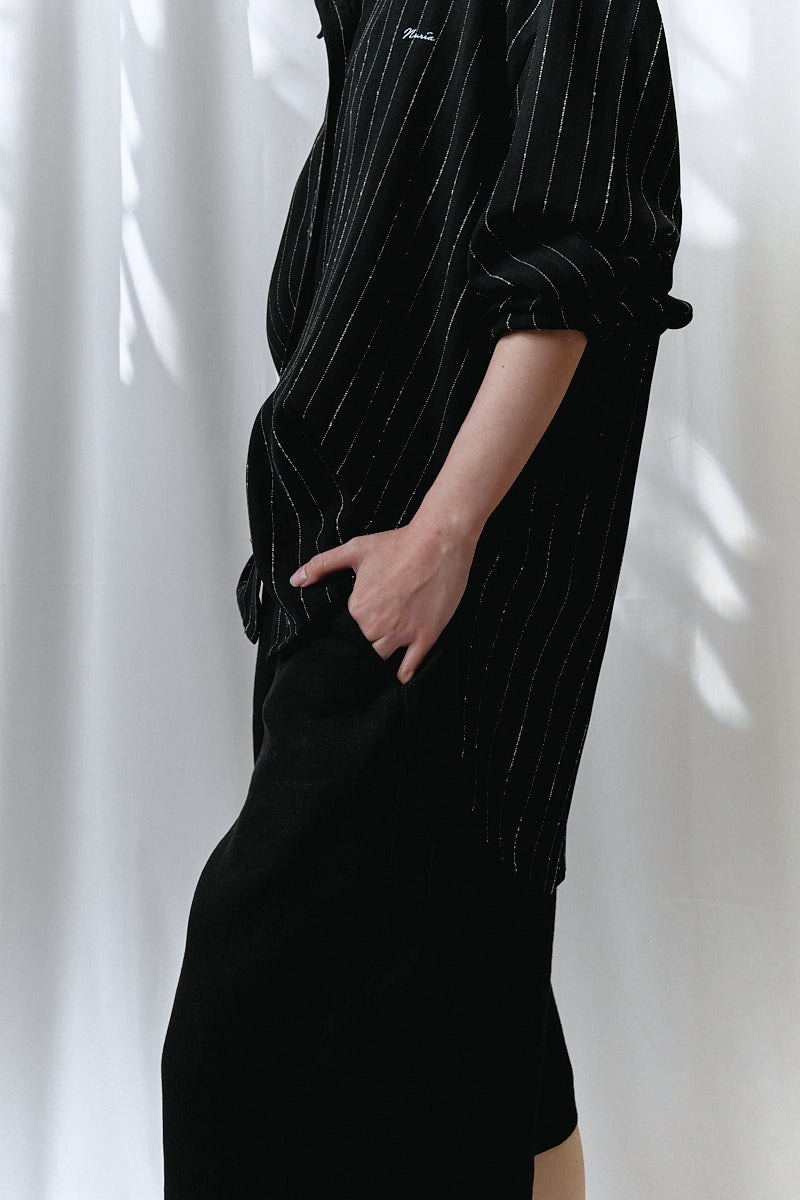 Naomi Mono Striped Shirt