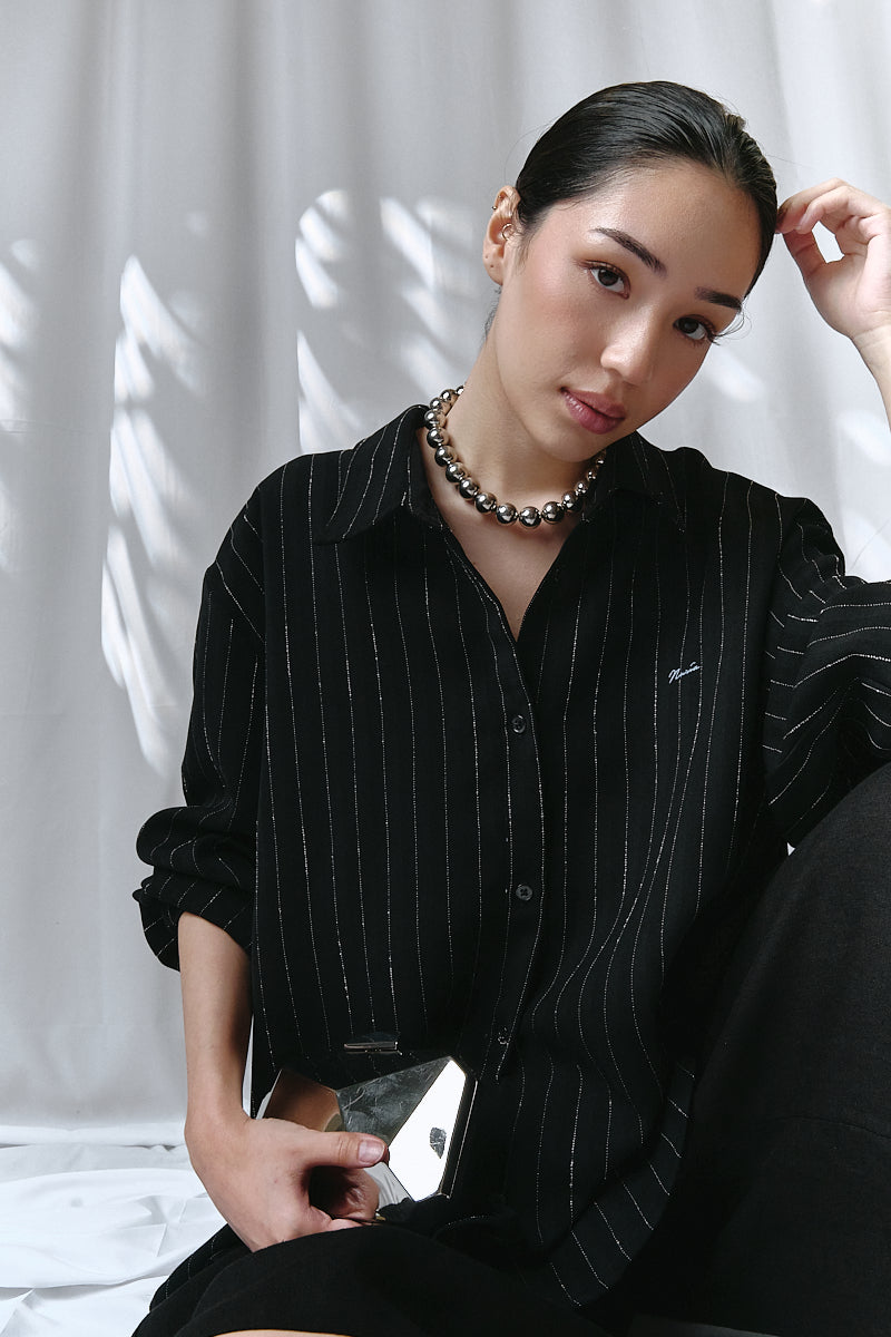 Naomi Mono Striped Shirt